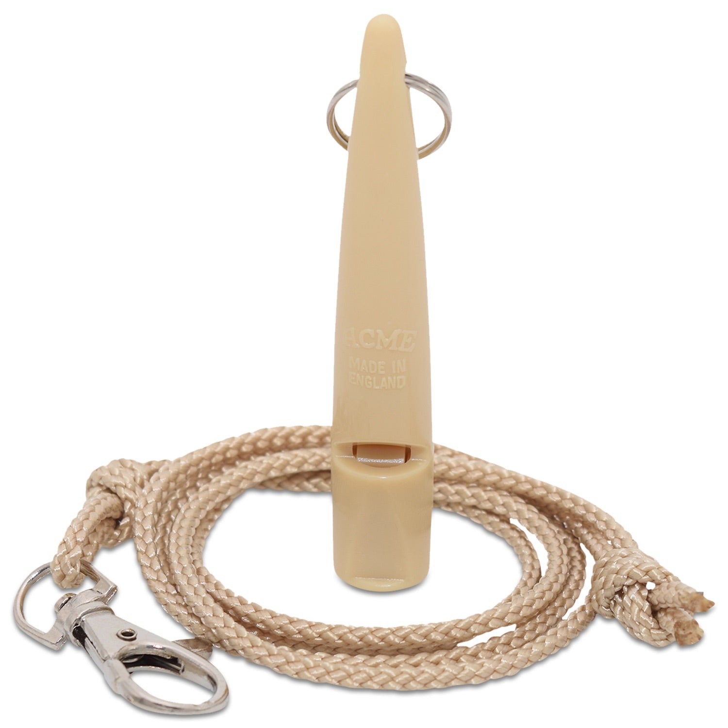 ACME Hundepfeife 210.5 mit Pfeifenband Beige