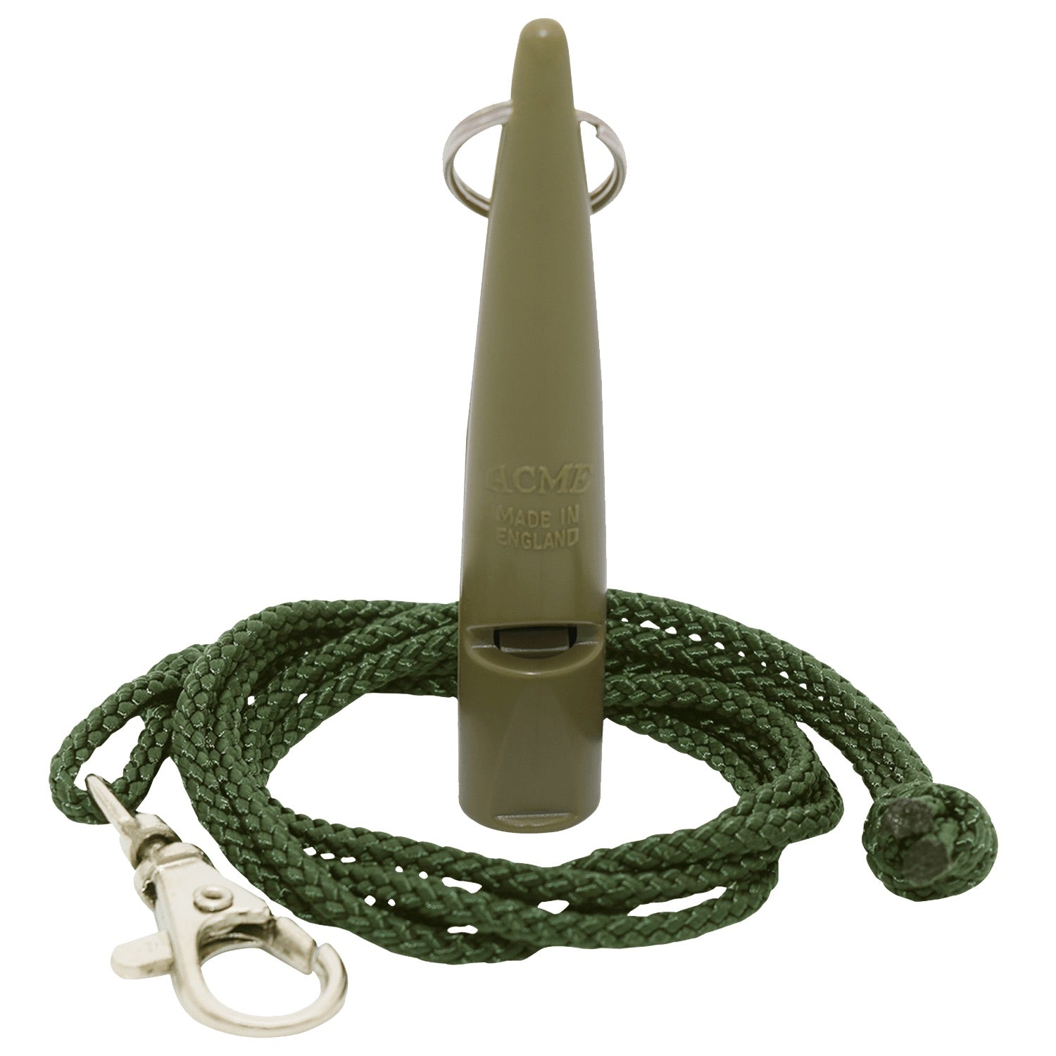ACME Hundepfeife 210.5 mit Pfeifenband Olive