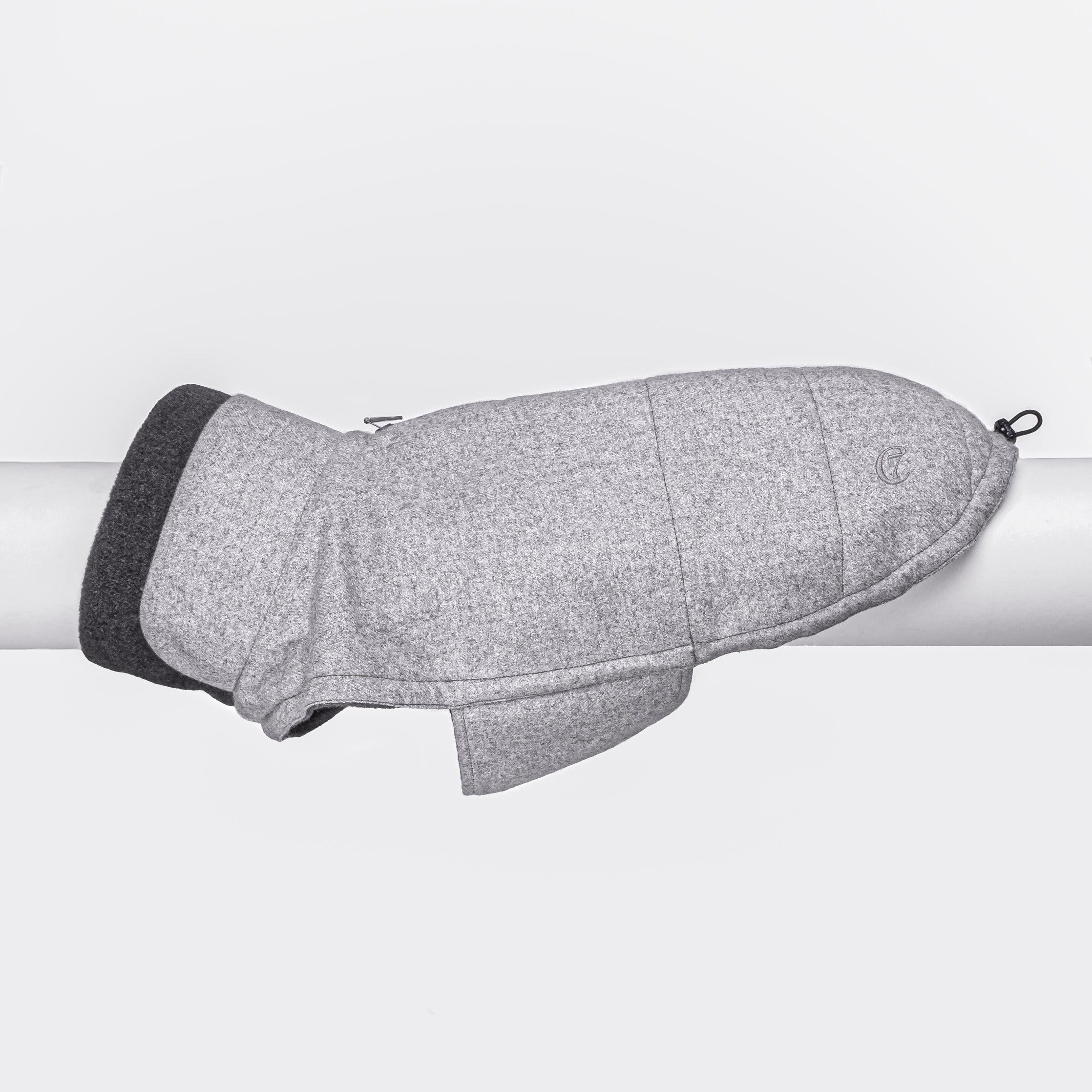 Cloud7 Hundemantel Brooklyn FRANZÖSISCHE BULLDOGGE Flanell Grey