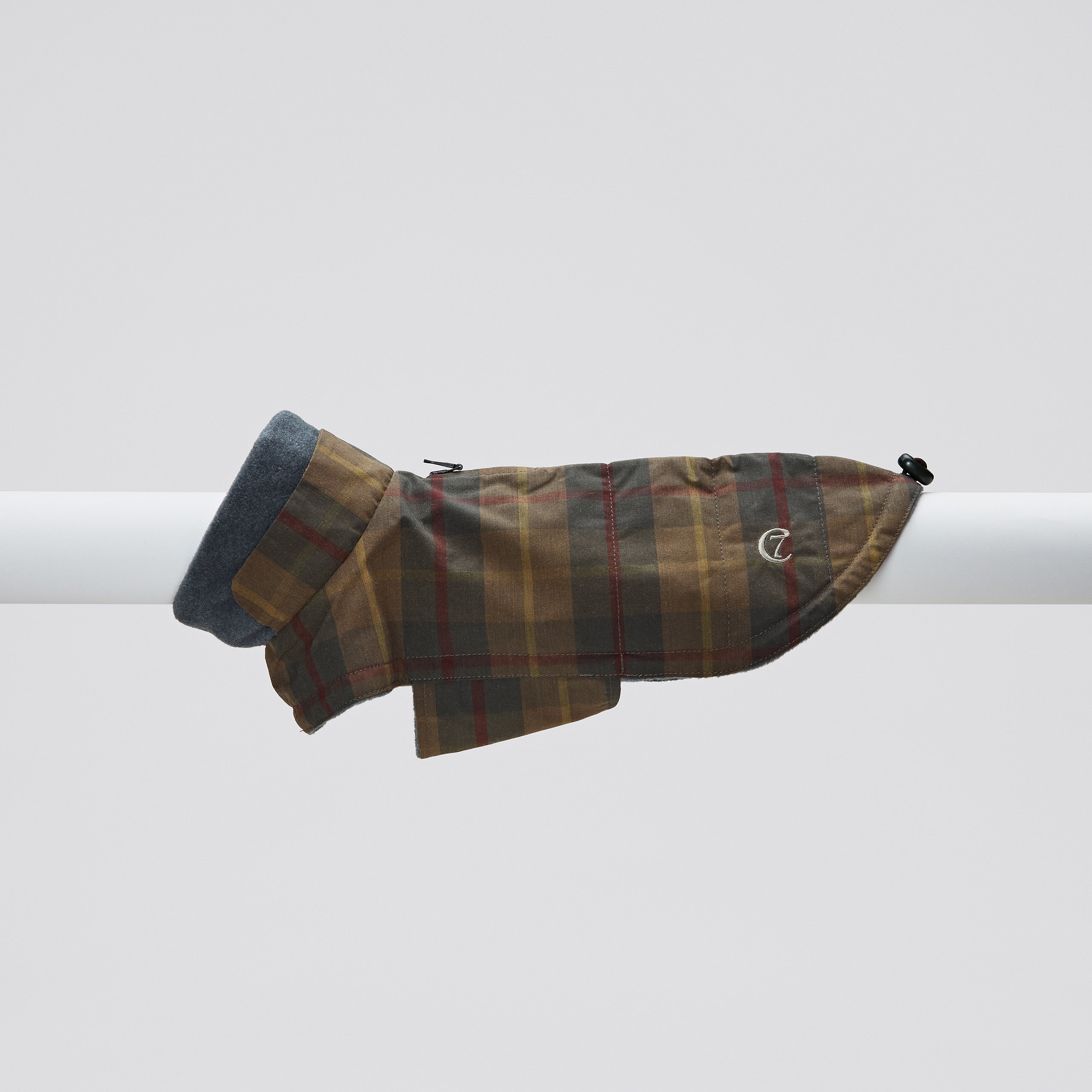 Cloud7 Hundemantel Brooklyn Waxed Tartan Kleine Hunde