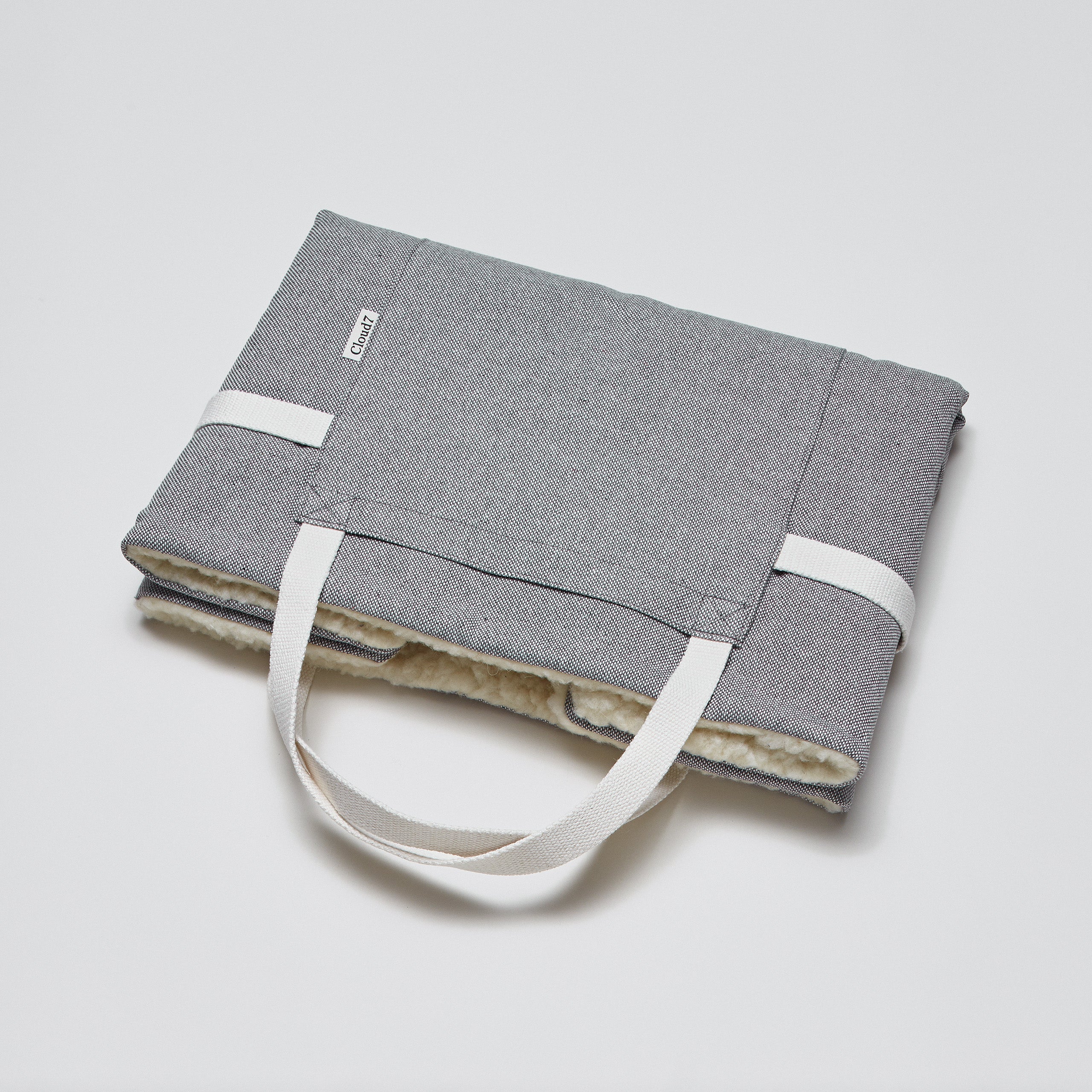 Cloud7 Hundereisebett Tweed Grey