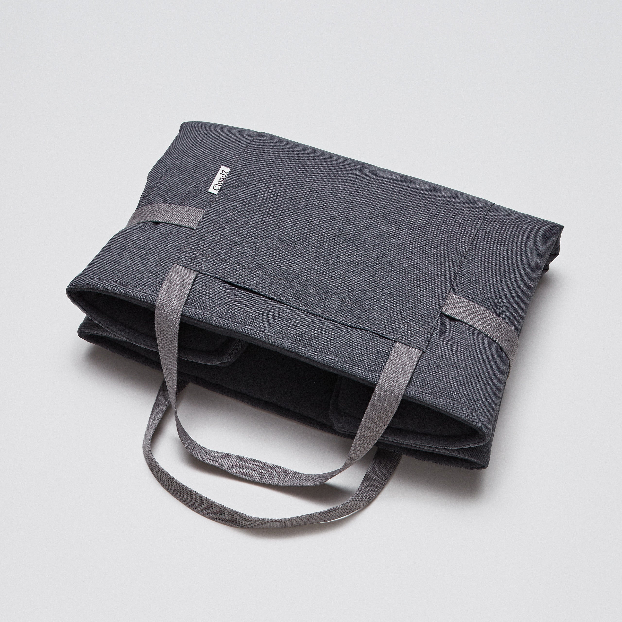 Cloud7 Hundereisebett Wasserabweisend Mid Grey - Dark Grey