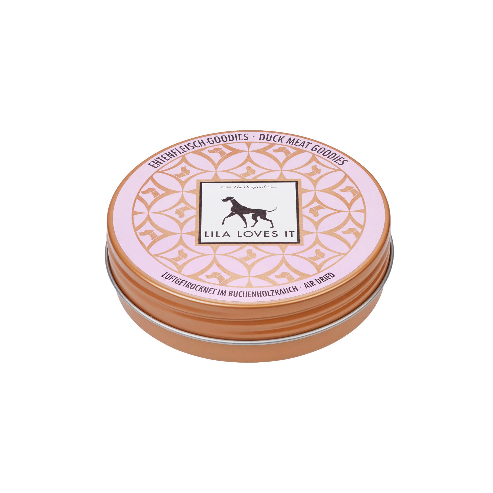 LILA LOVES IT Entenfleisch Goodies 50 Gramm Leckerlidose