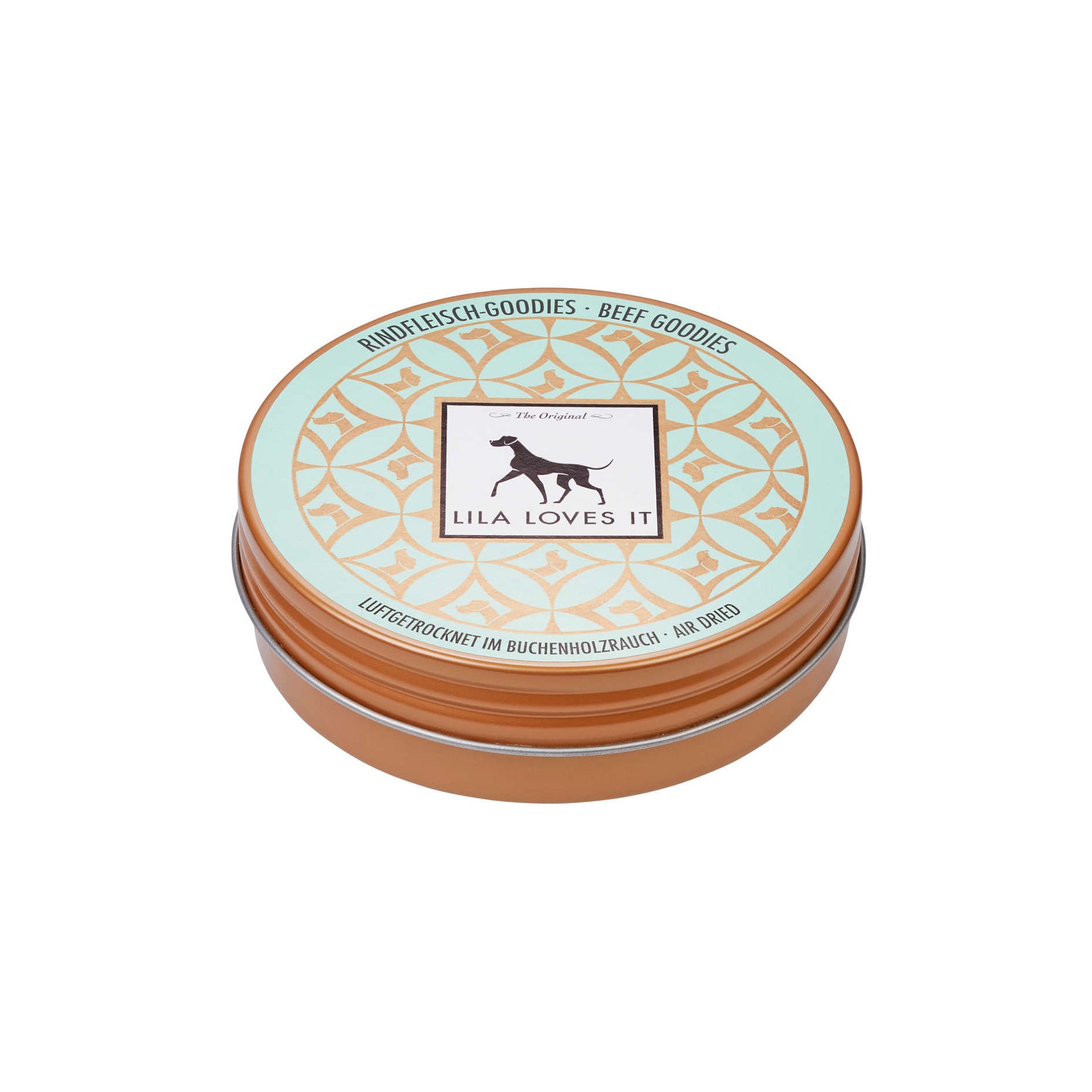 LILA LOVES IT Rindlfeisch Goodies 50 Gramm Leckerlidose