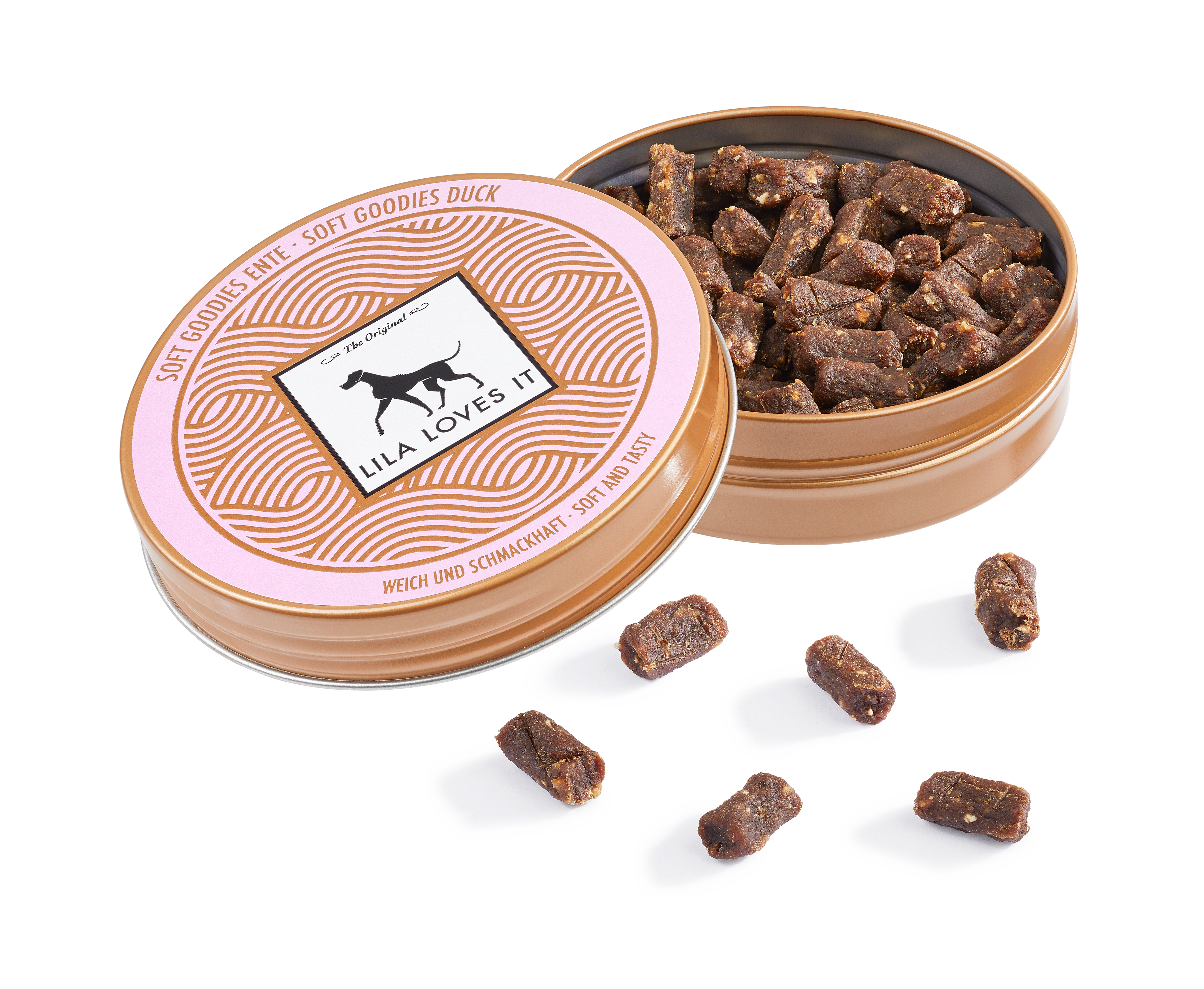 LILA LOVES IT Soft Goodies aus Entenfleisch Hundeleckerlis