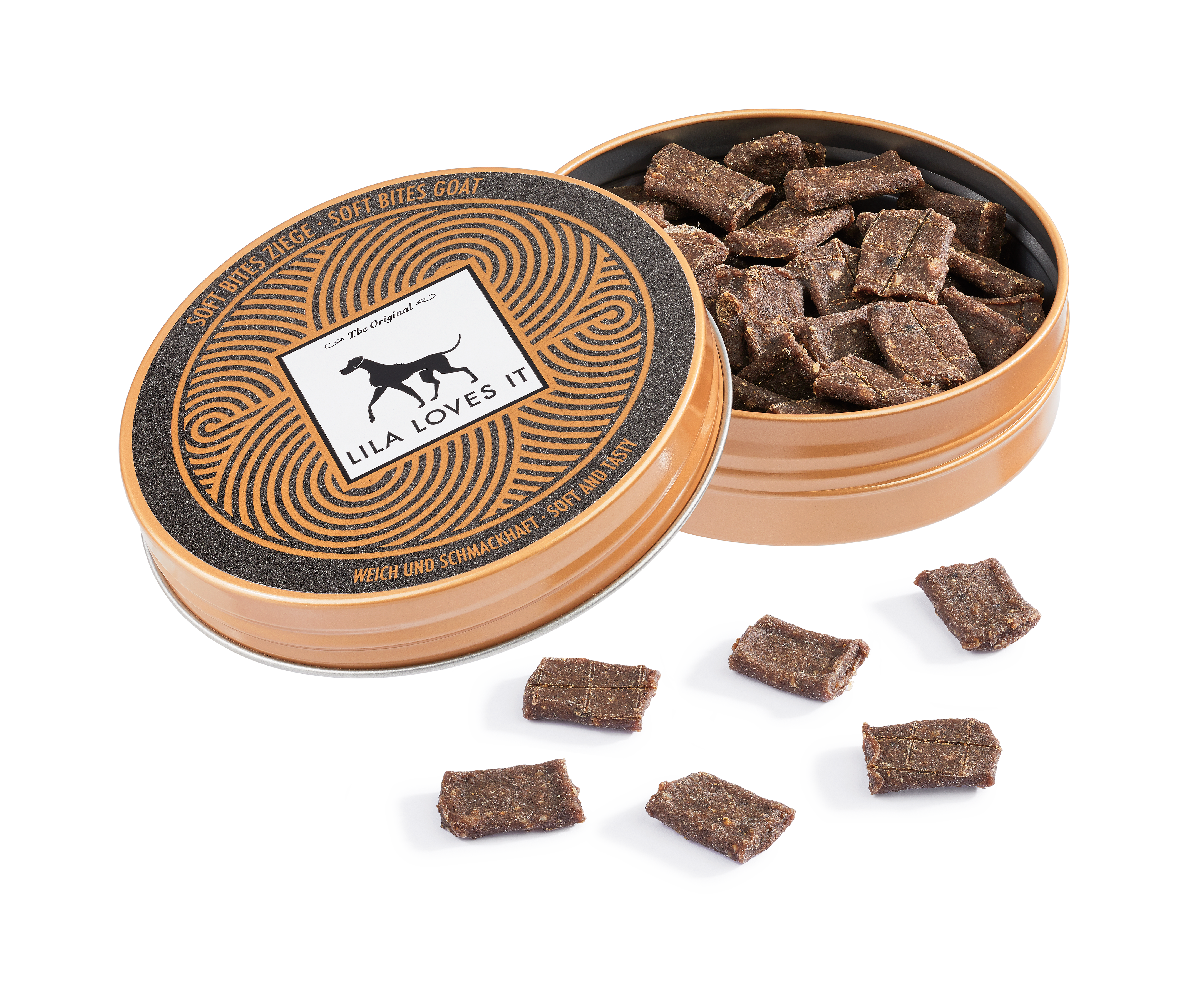 LILA LOVES IT Soft Goodies aus Ziegenfleisch Hundeleckerlis