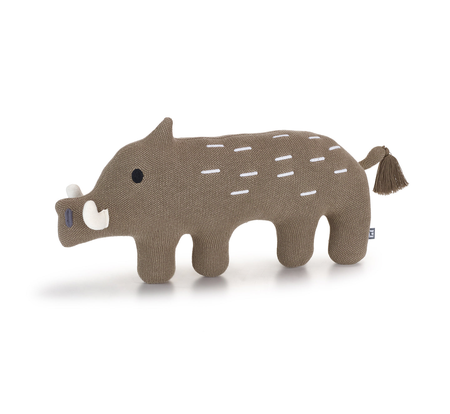 MiaCara Bosco Stofftier Wildschwein Braun Designer Hundespielzeug