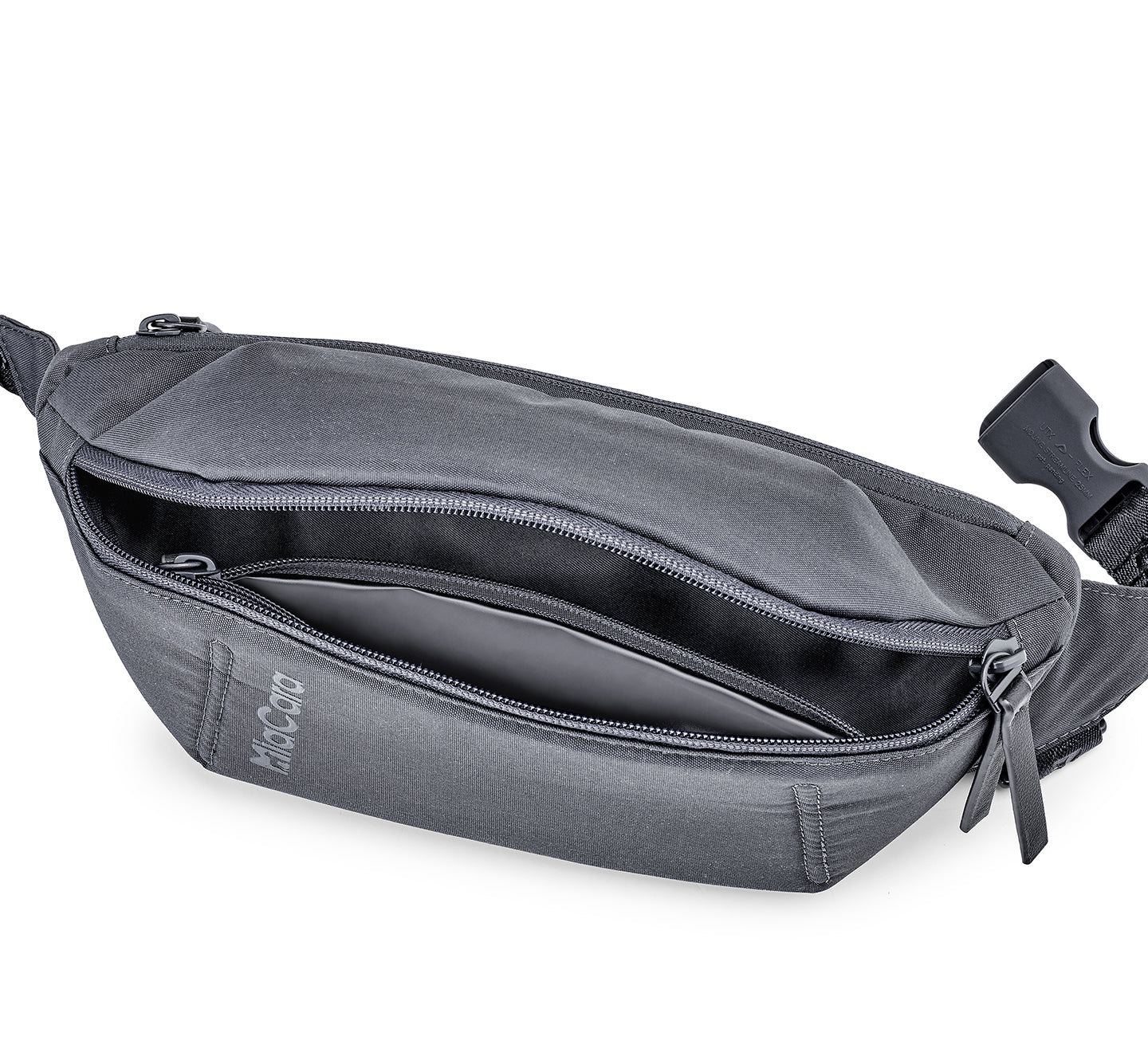 MiaCara Cinta Gürteltasche Asphalt Hundetasche