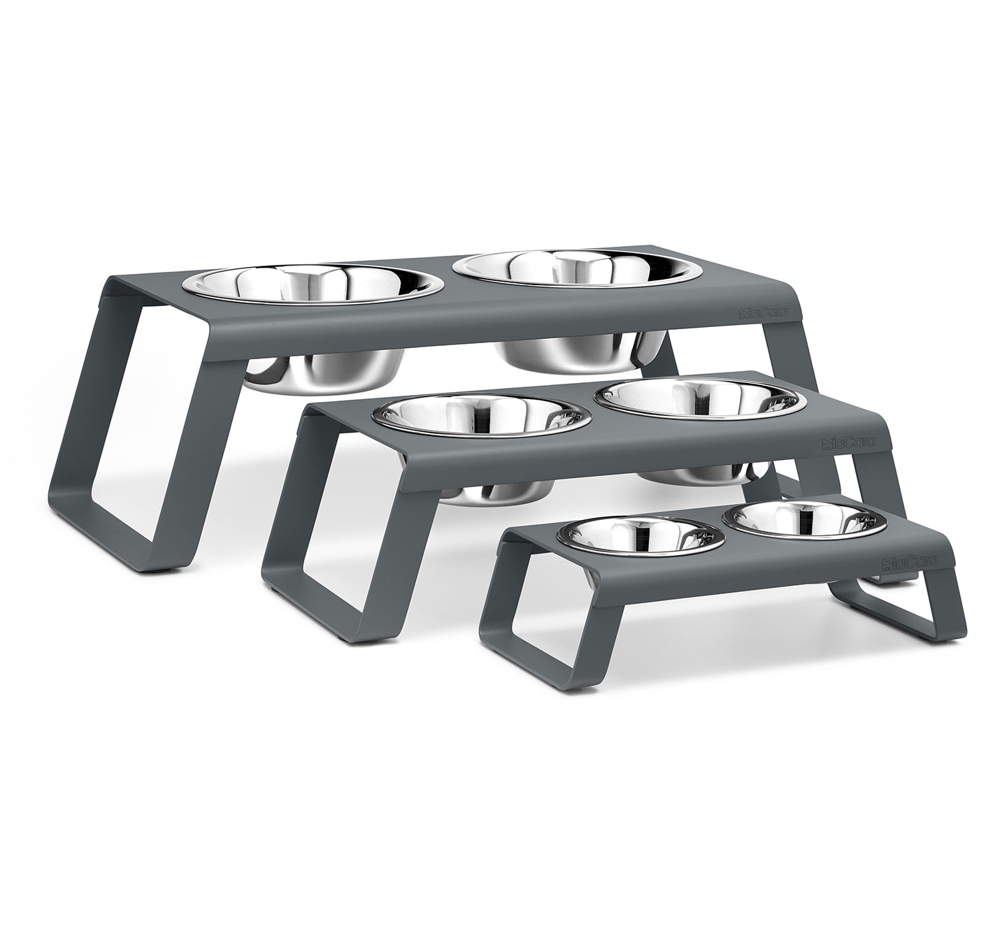 Desco Napfständer Alu Grau S, M & L