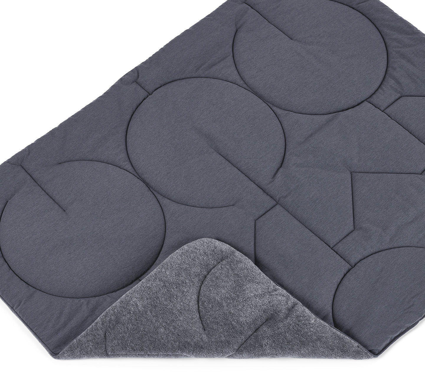 MiaCara Linea Hundedecke Anthrazit Hundereisebett
