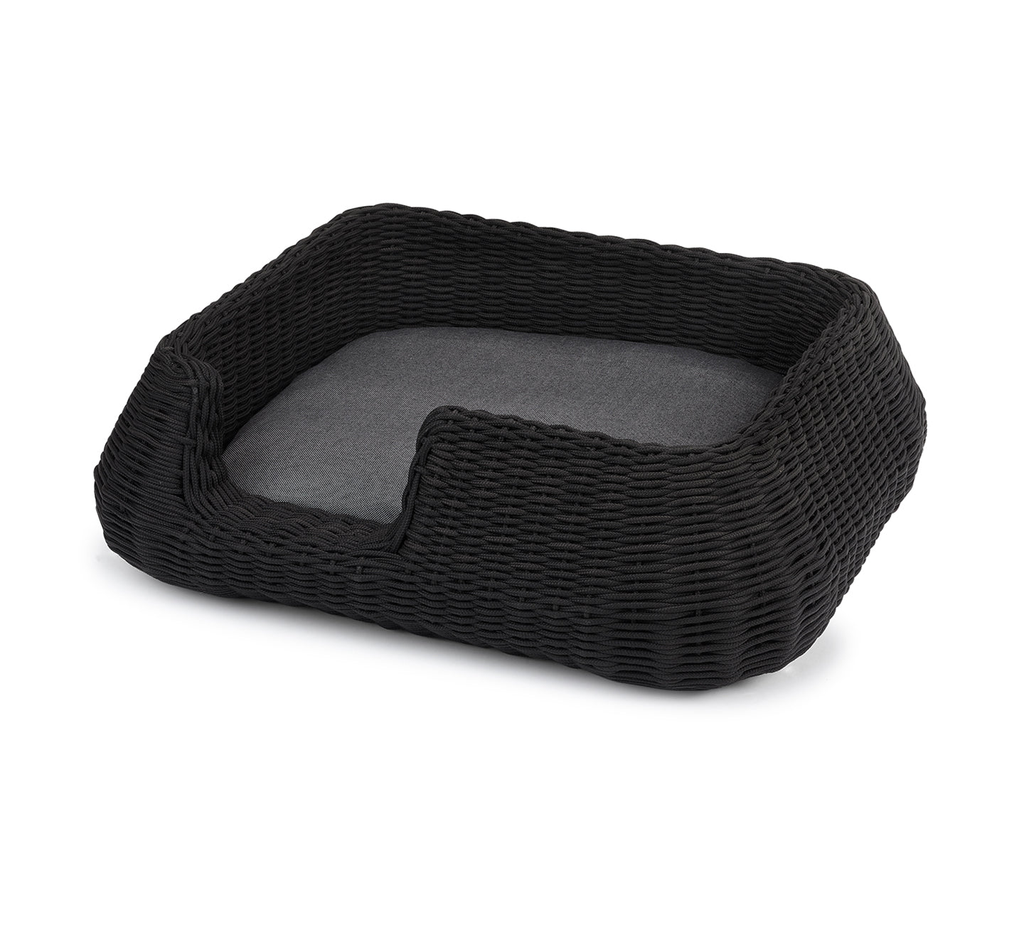 Miacara Mio Hundekorb Anthrazit modernes Hundebett