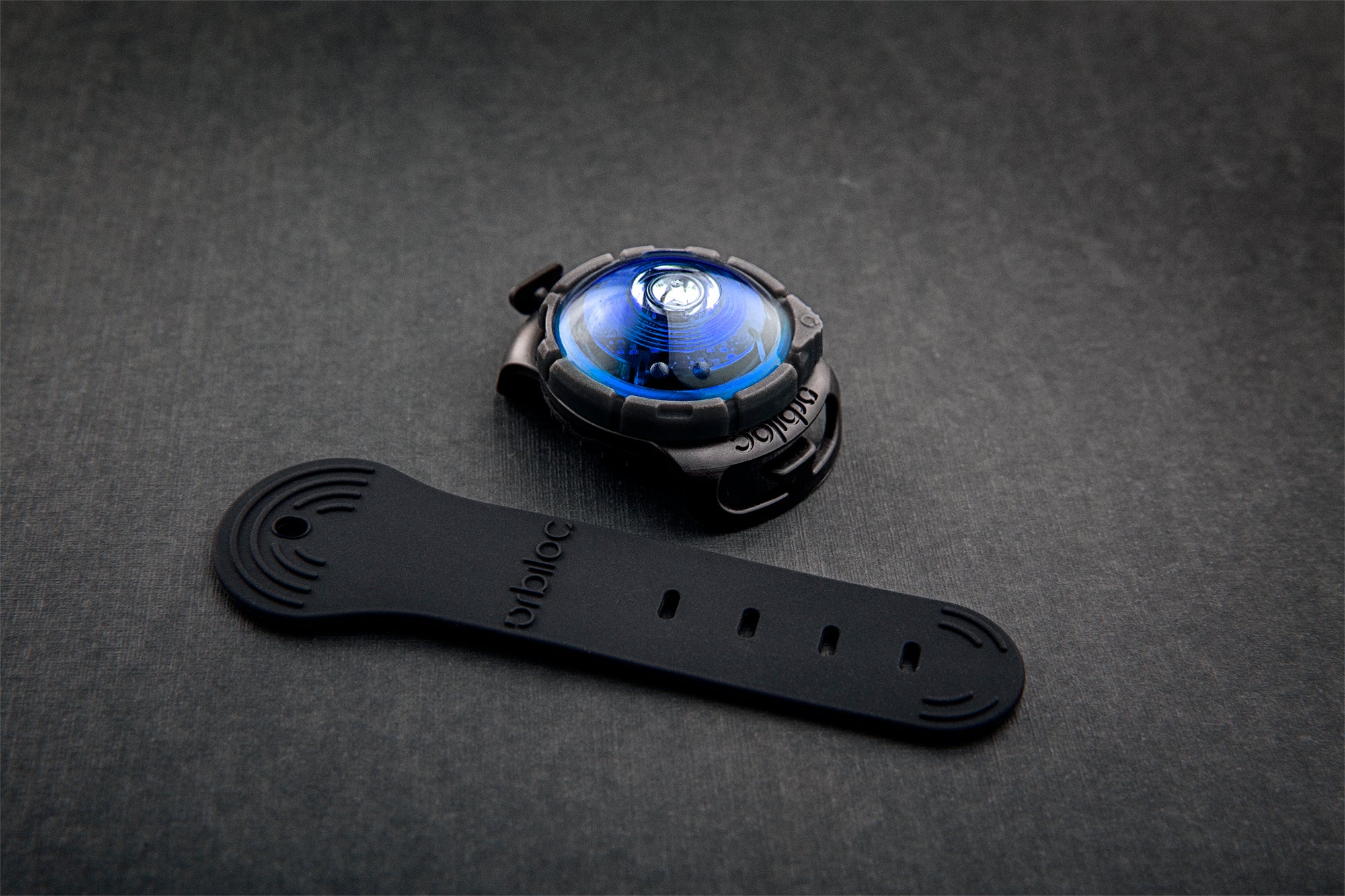 Orbiloc Dog Dual Adjustable Strap Blue