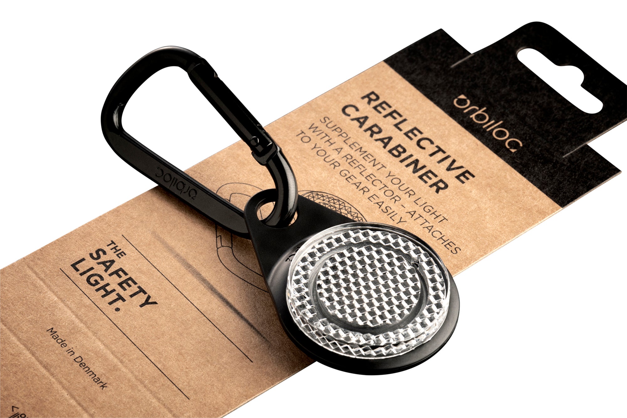Orbiloc Reflective Carabiner LED Sicherheitslicht Unterwegs mit Hund