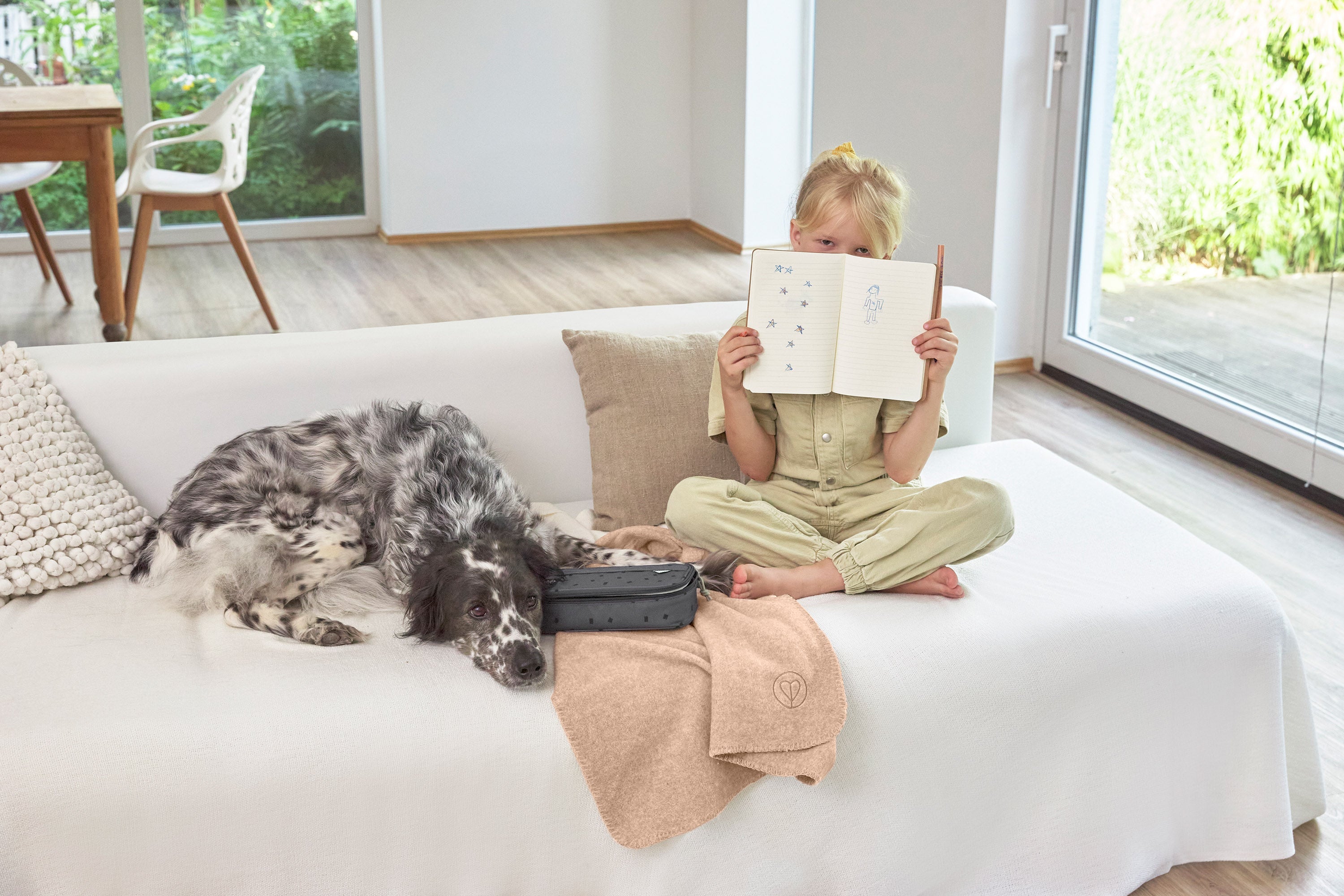 PALOPA Hundedecke Mathilda Ahorn kuschelige Hundedecke