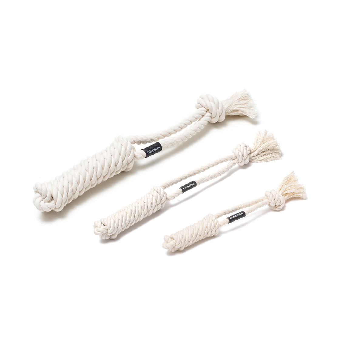 Treusinn Eco Tau-Spielzeug Spiely S, M & L Welpenspielzeug