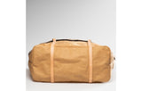 2.8 duepuntootto ANNIE paper dog bag havana canvas Hundereisetasche mit Karabiner