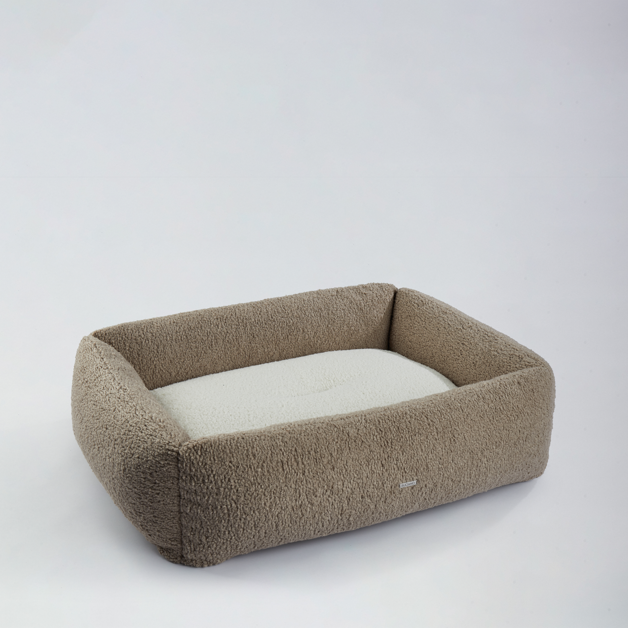 BUCIANO Hundebett Oreo Greige hochwertiges Design Hundebett