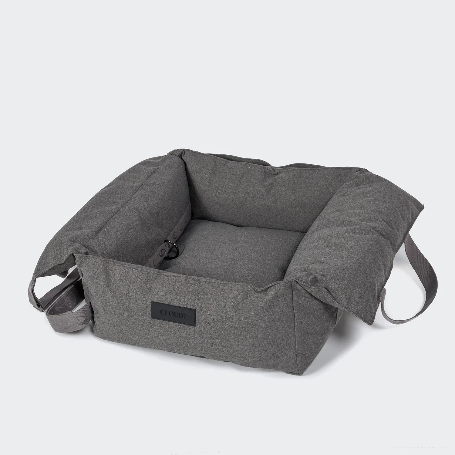 Cloud7 Hundeautositz Getaway Light Graphite tragbar Hundereisebett