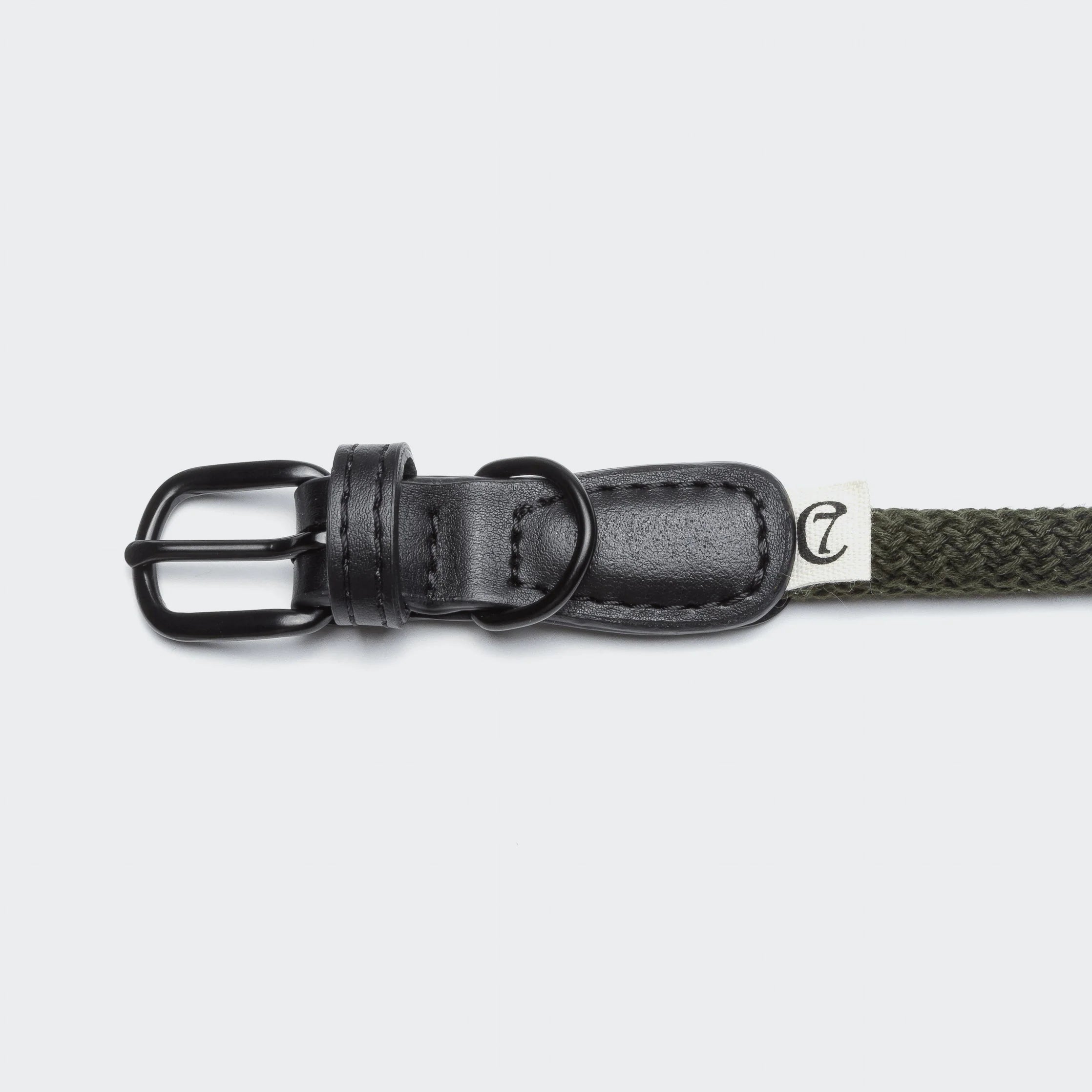 Cloud7 Hundehalsband Mauerpark Olive Halsband Hund Seilband 