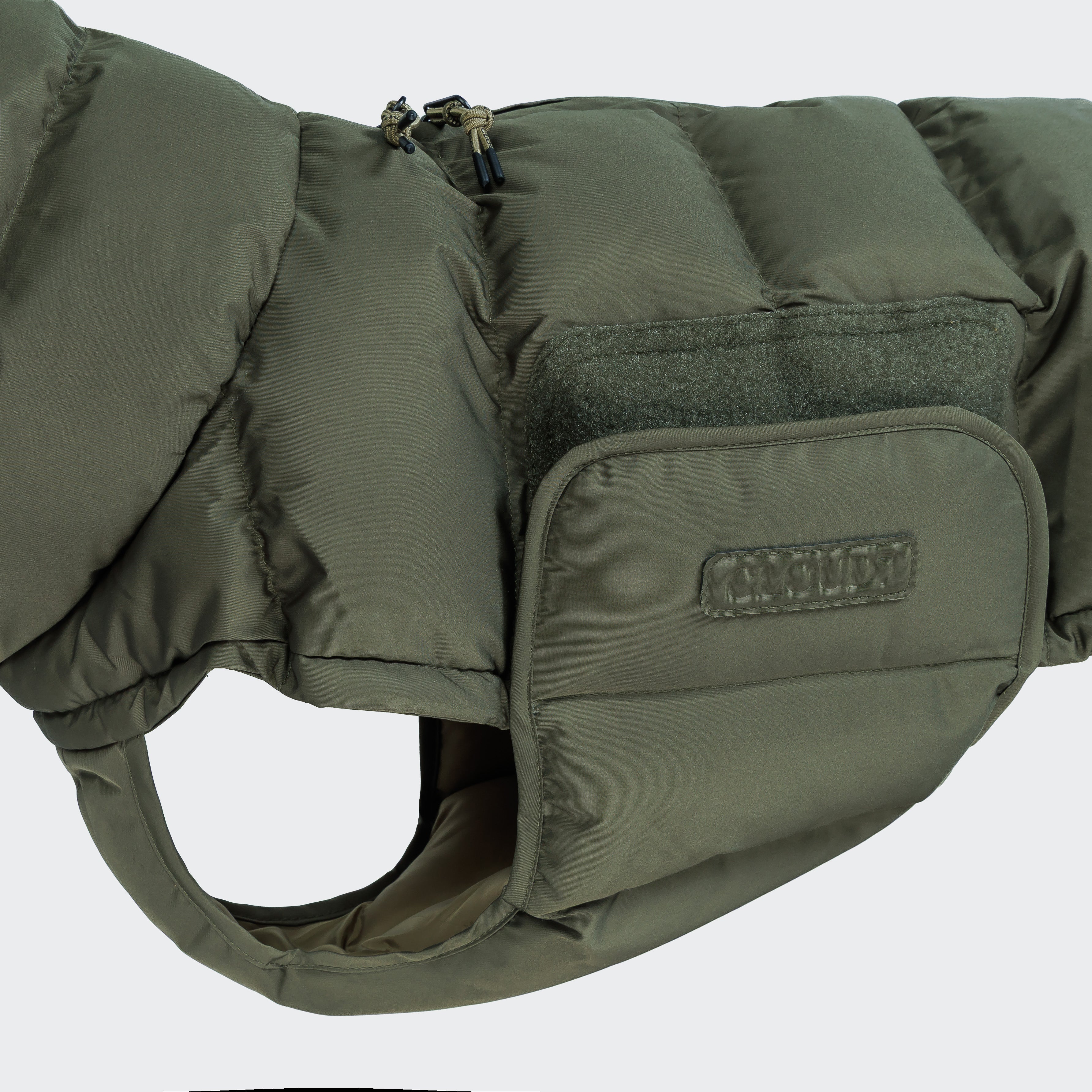 Cloud7 Hundemantel Alaska Light Olive Hundewintermantel 