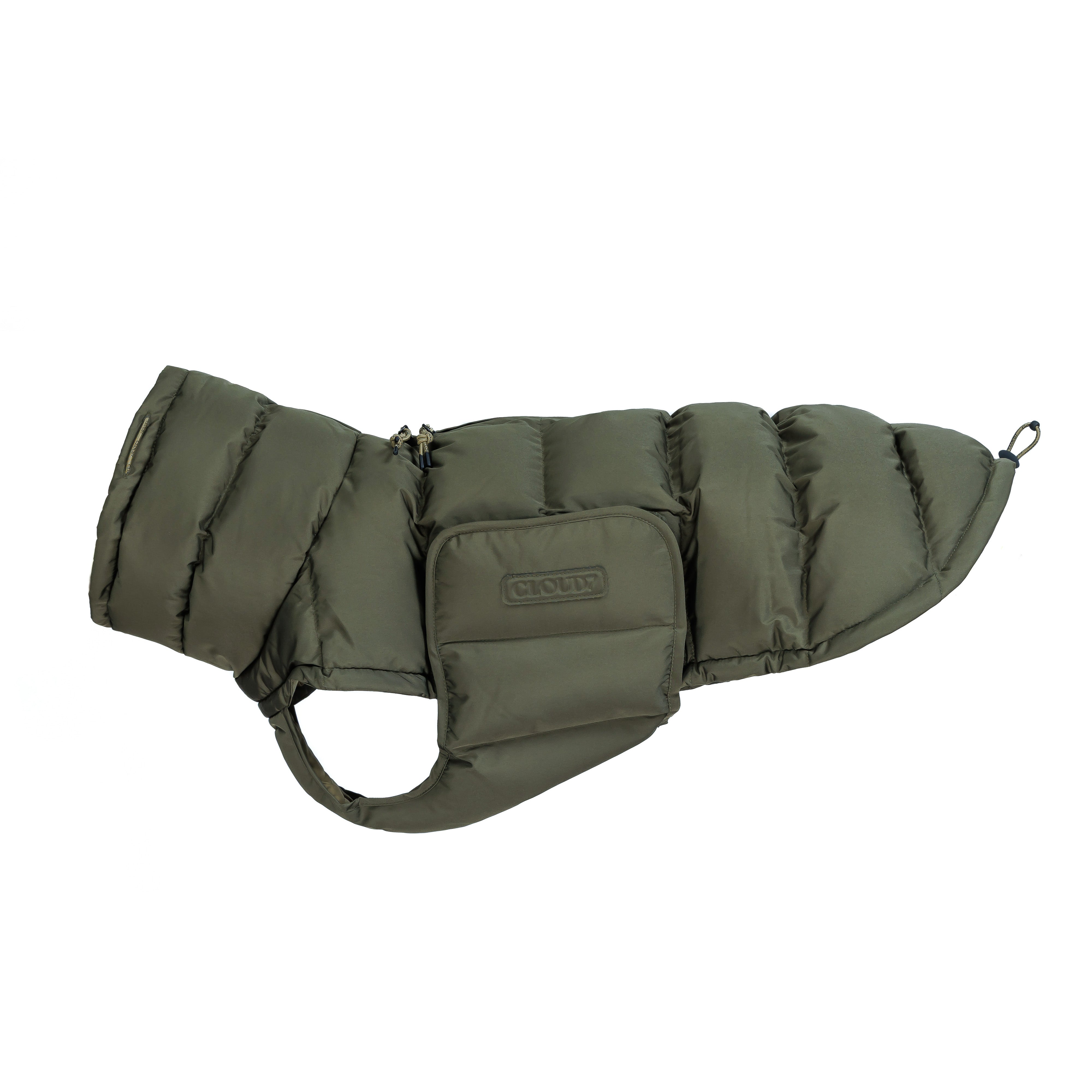Cloud7 Hundemantel Alaska Light Olive Hundewintermantel 