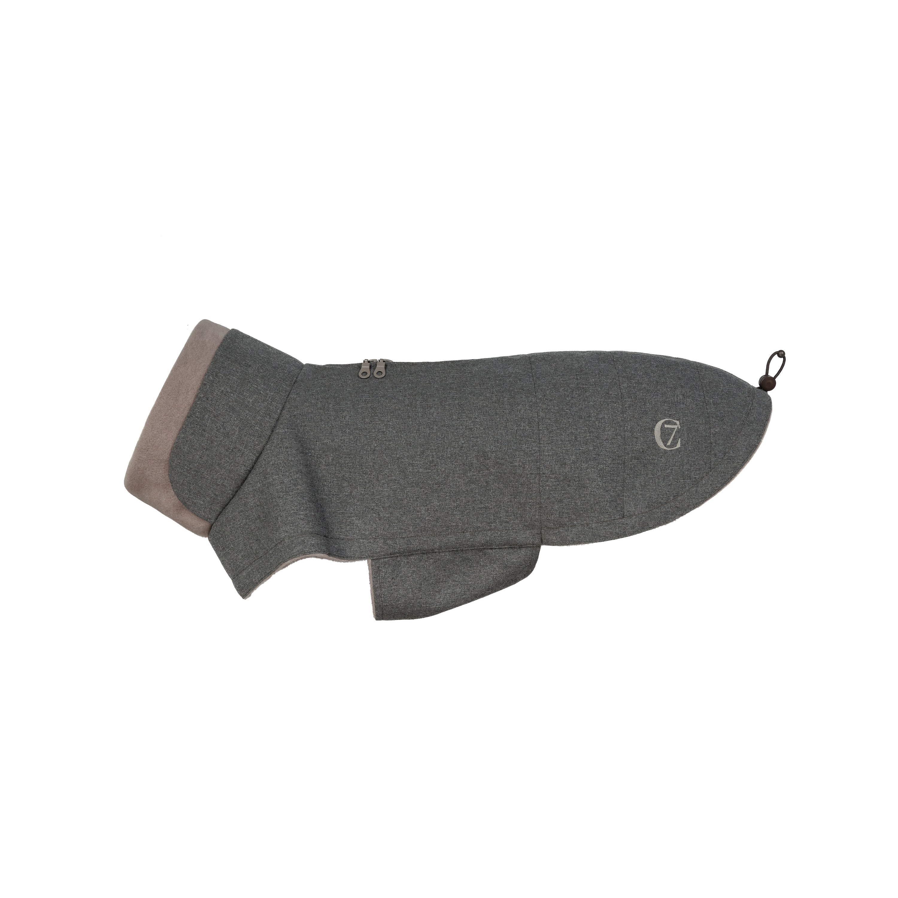 Cloud7 Hundemantel Brooklyn Light Graphite Hundewintermantel