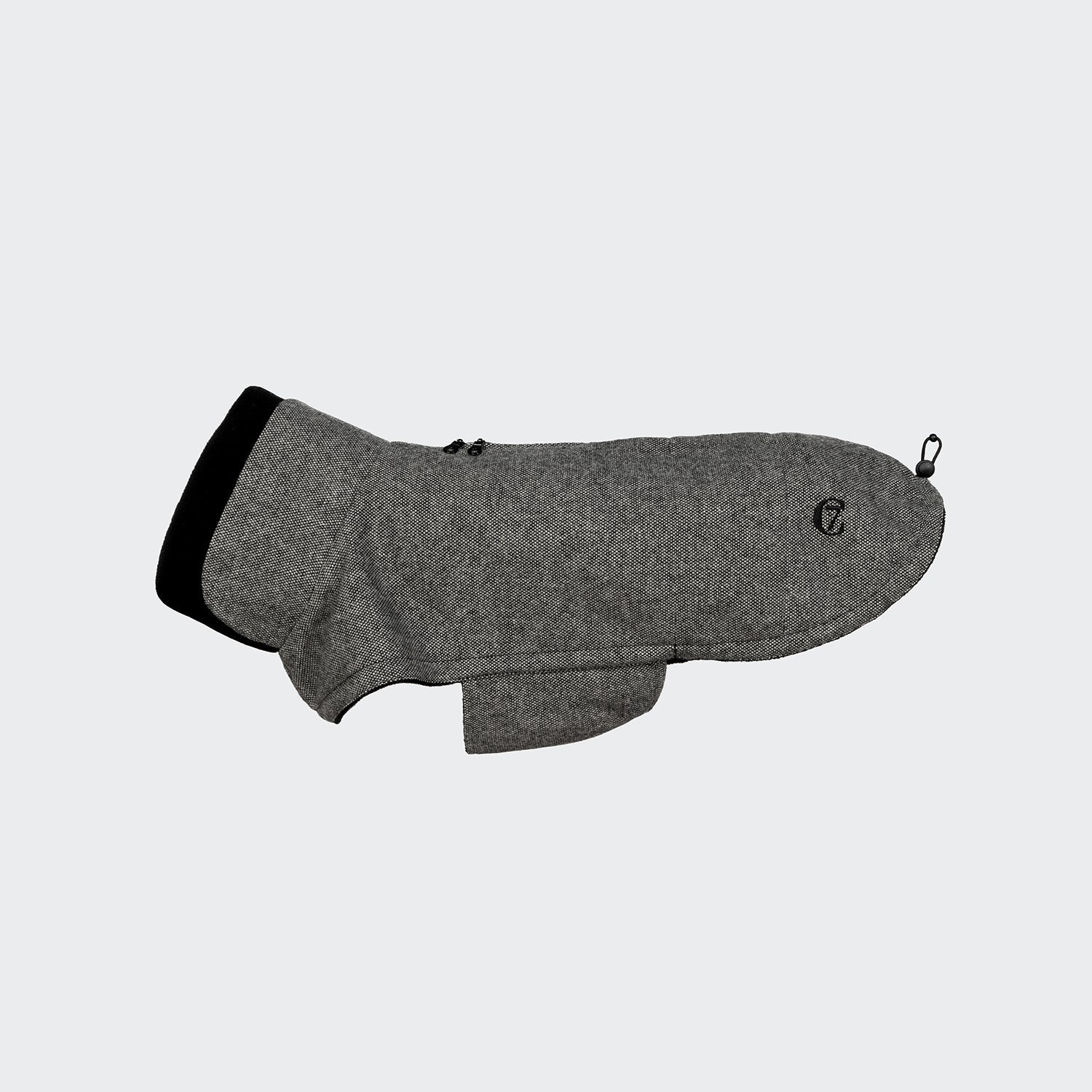 Cloud7 Hundemantel Brooklyn Tweed Black Hundemantel Winter