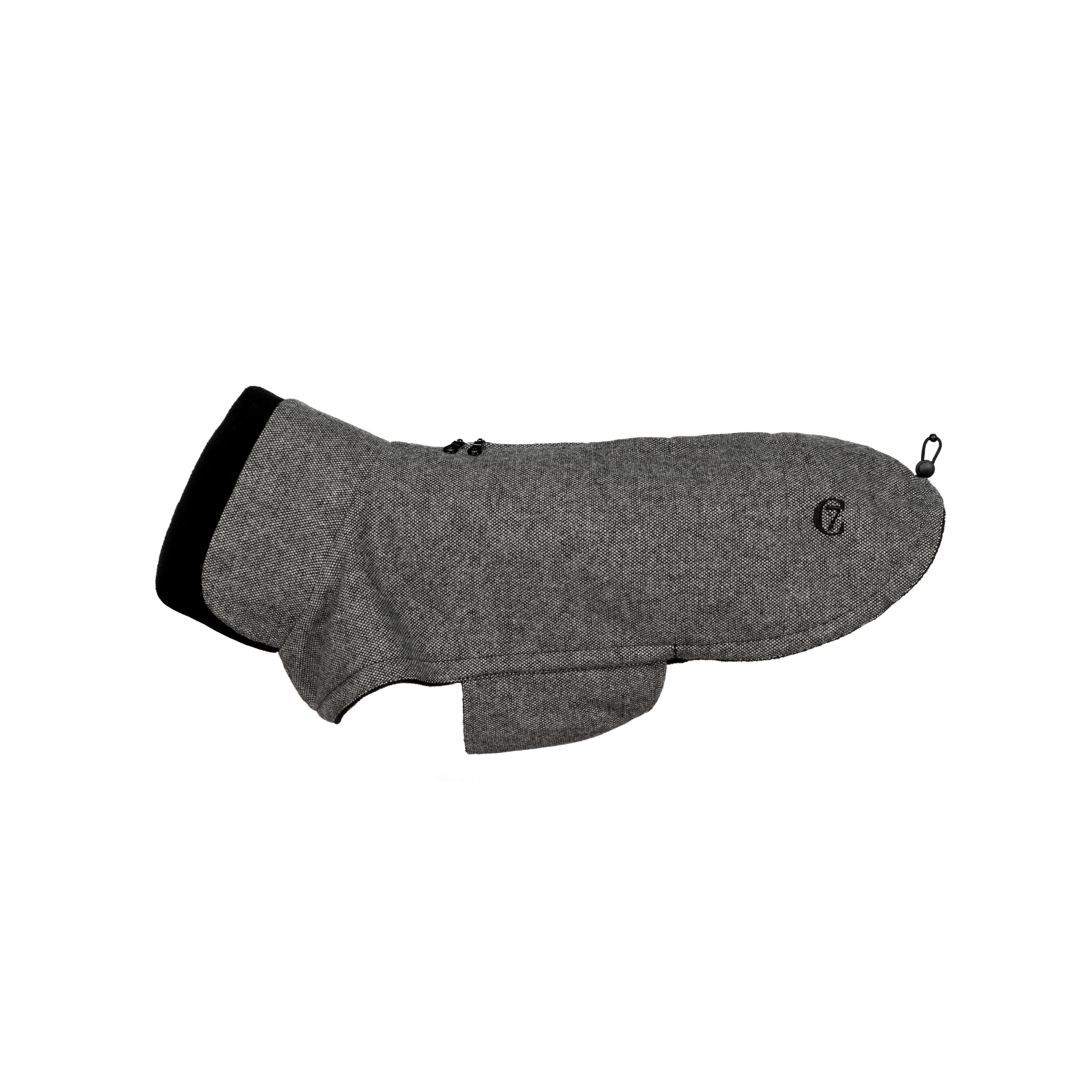 Cloud7 Hundemantel Brooklyn Tweed Black Hundemantel Winter