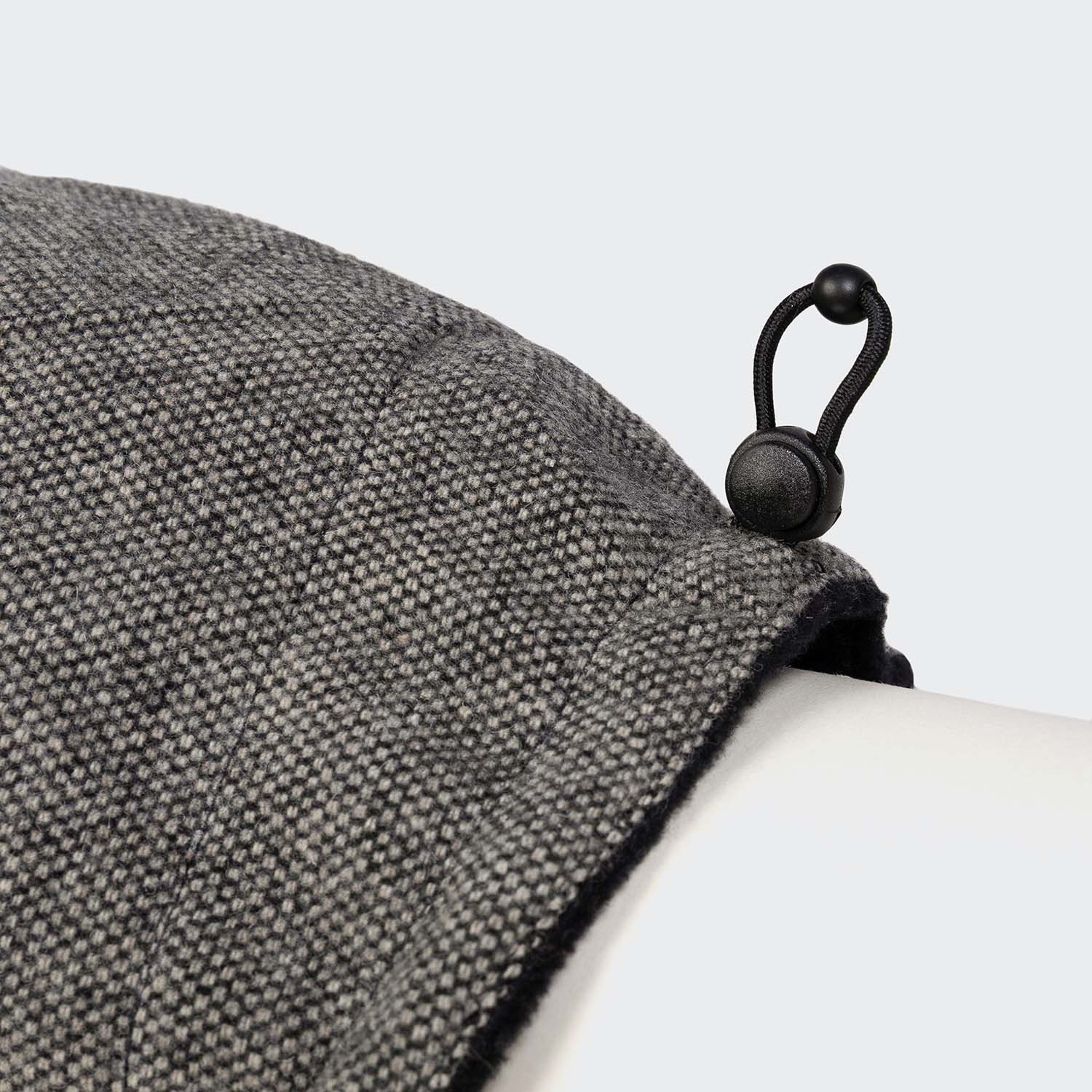 Cloud7 Hundemantel Brooklyn Tweed Black Hundewintermantel Wolle wasserabweisend