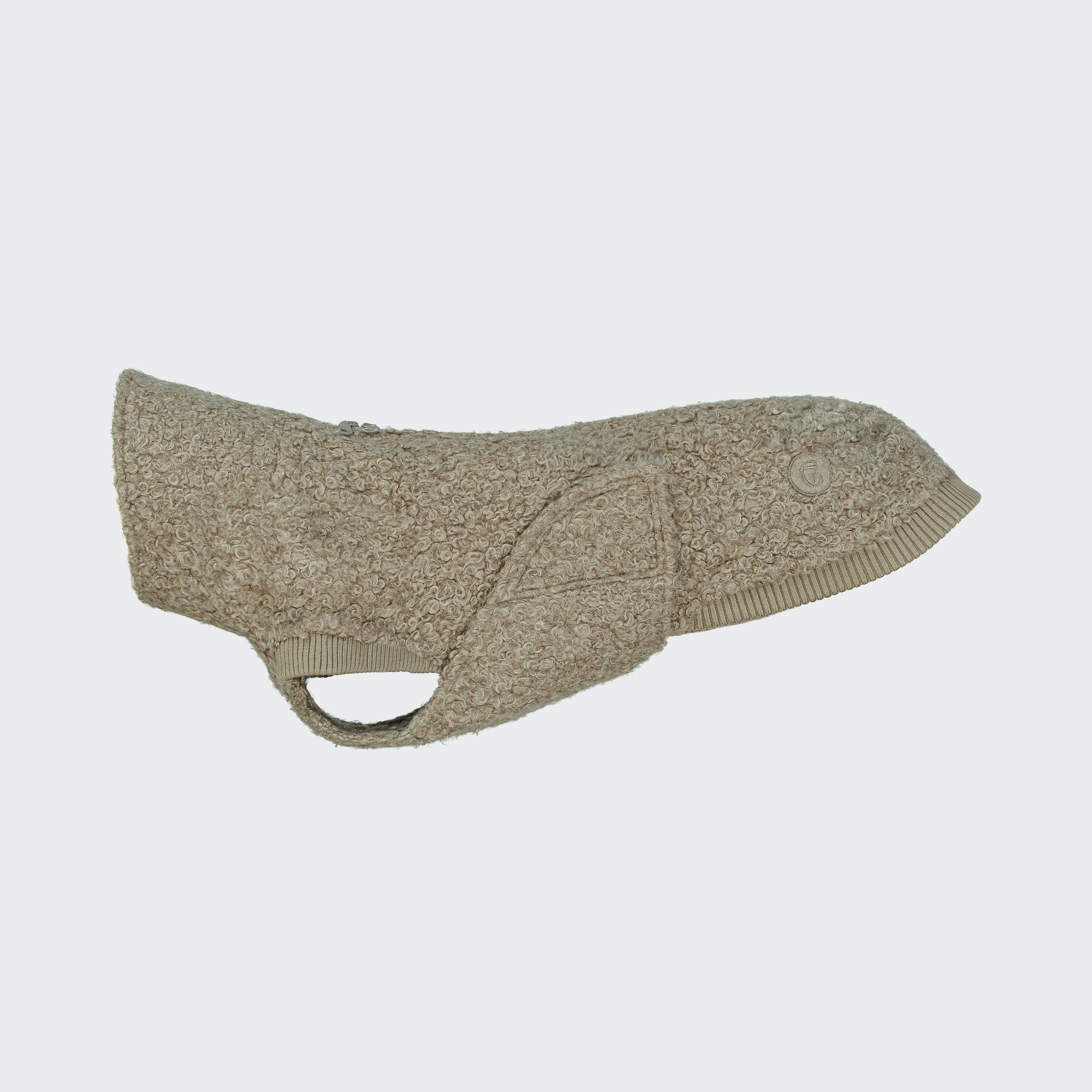 Cloud7 Hundepullover Gotland Sandy Brown Hundemantel Teddy