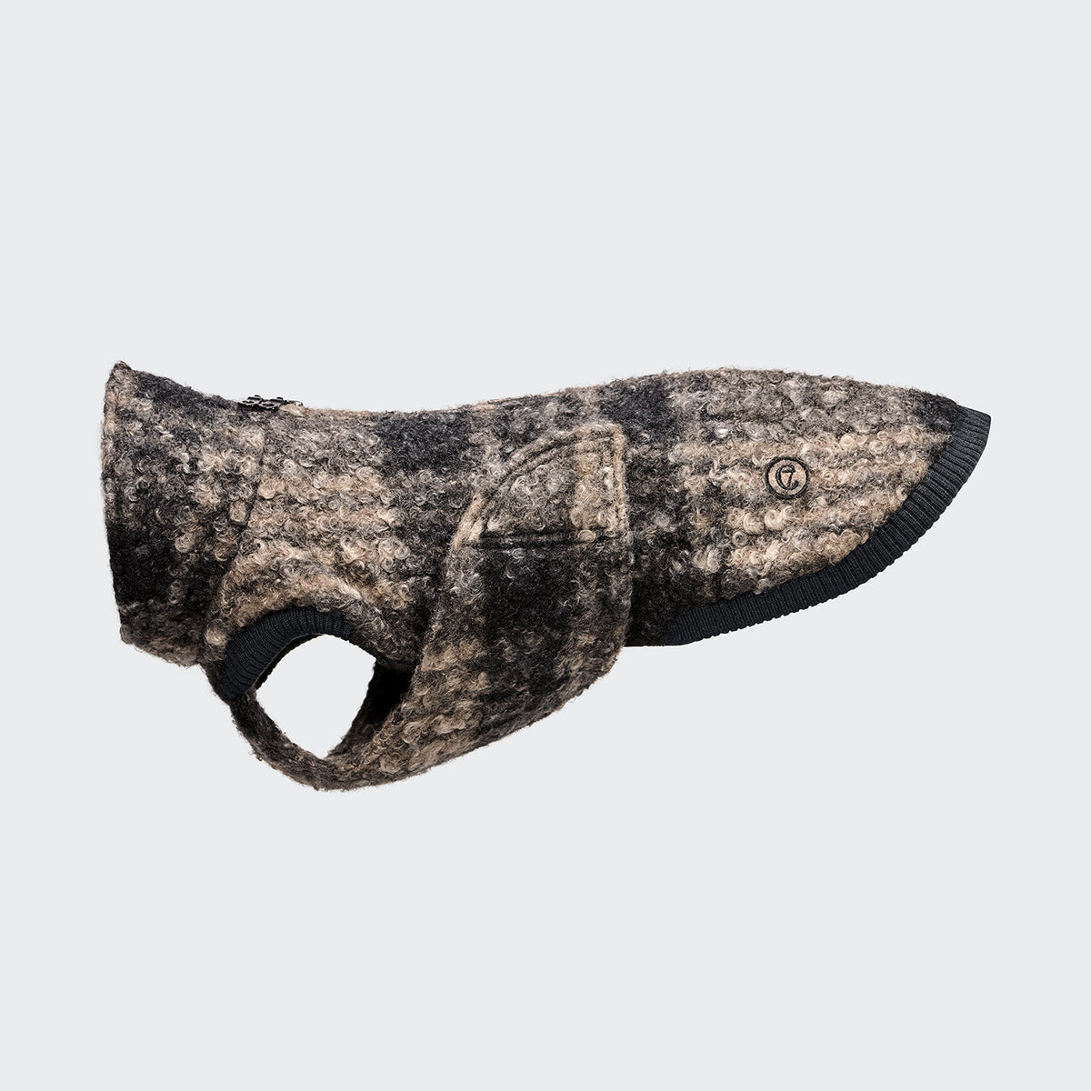 Cloud7 Hundepullover DACKEL Gotland Tartan Hundemantel mit Reißverschluss