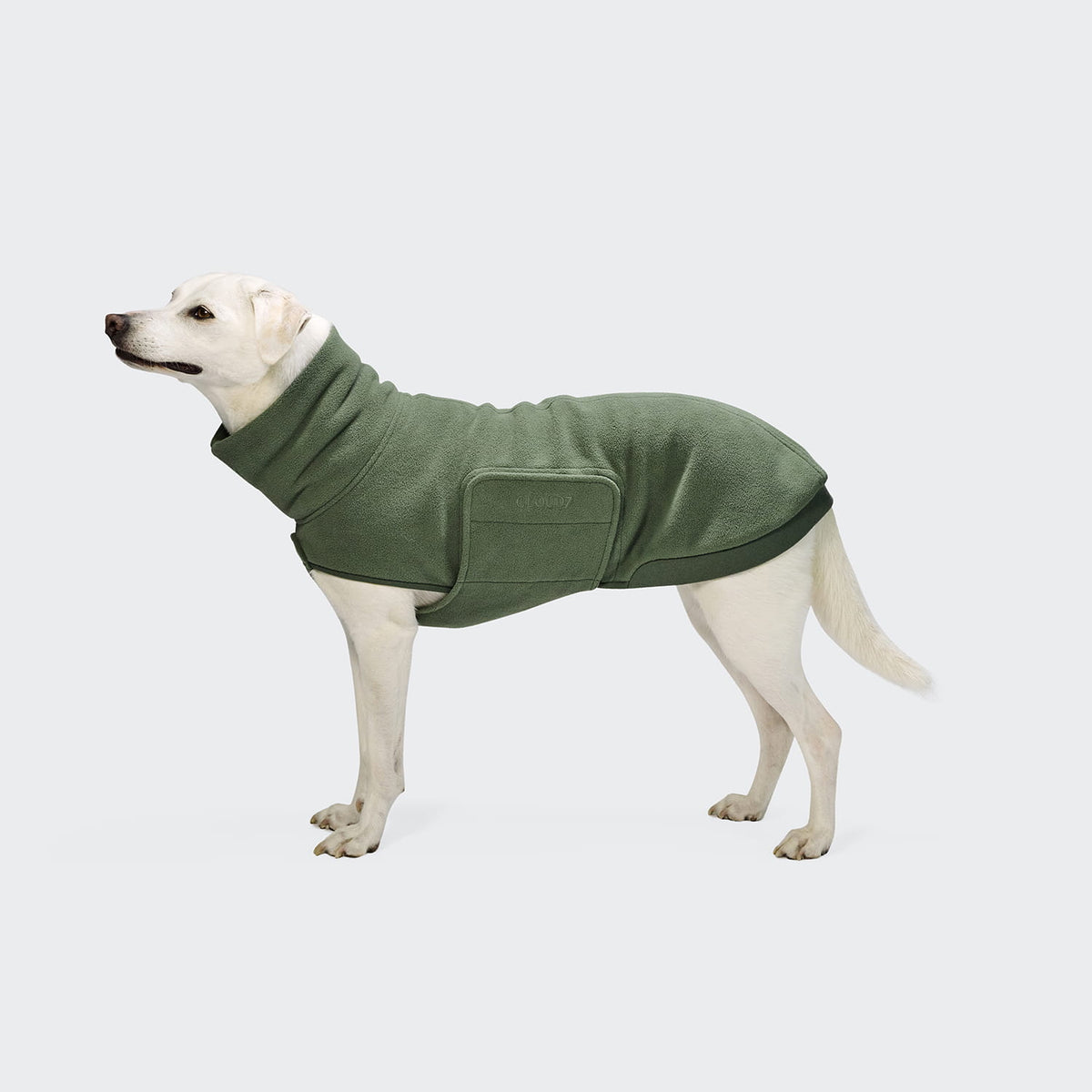 Cloud7 Hundepullover Derby 2.0 Khaki Hundepullover Fleece