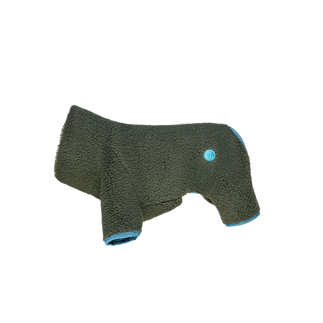 Cloud7 Hundepullover FRANZÖSISCHE BULLDOGGE Cornwall Teddy Olive
