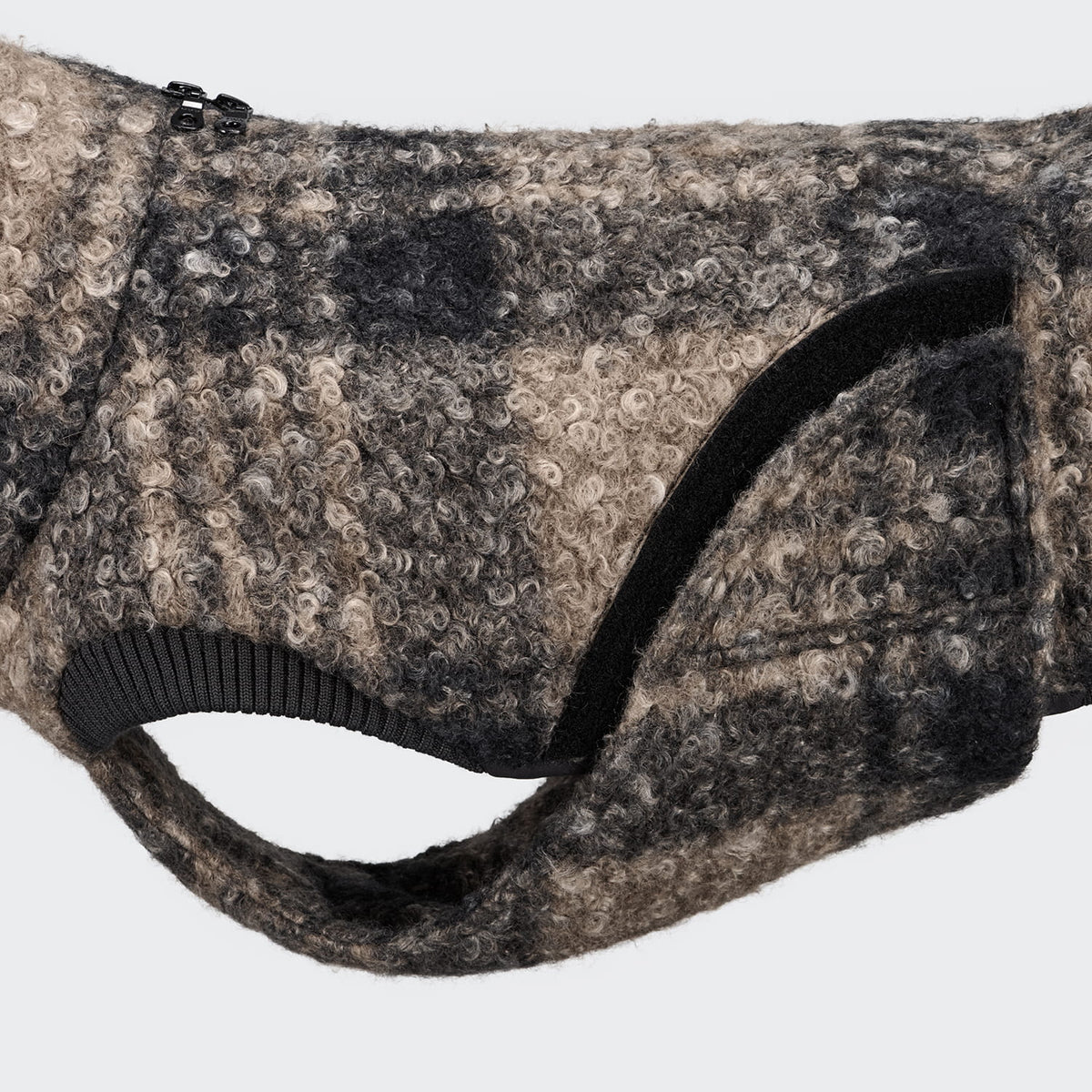 Cloud7 Hundepullover Gotland Tartan Hundepullover mit Reißverschluss