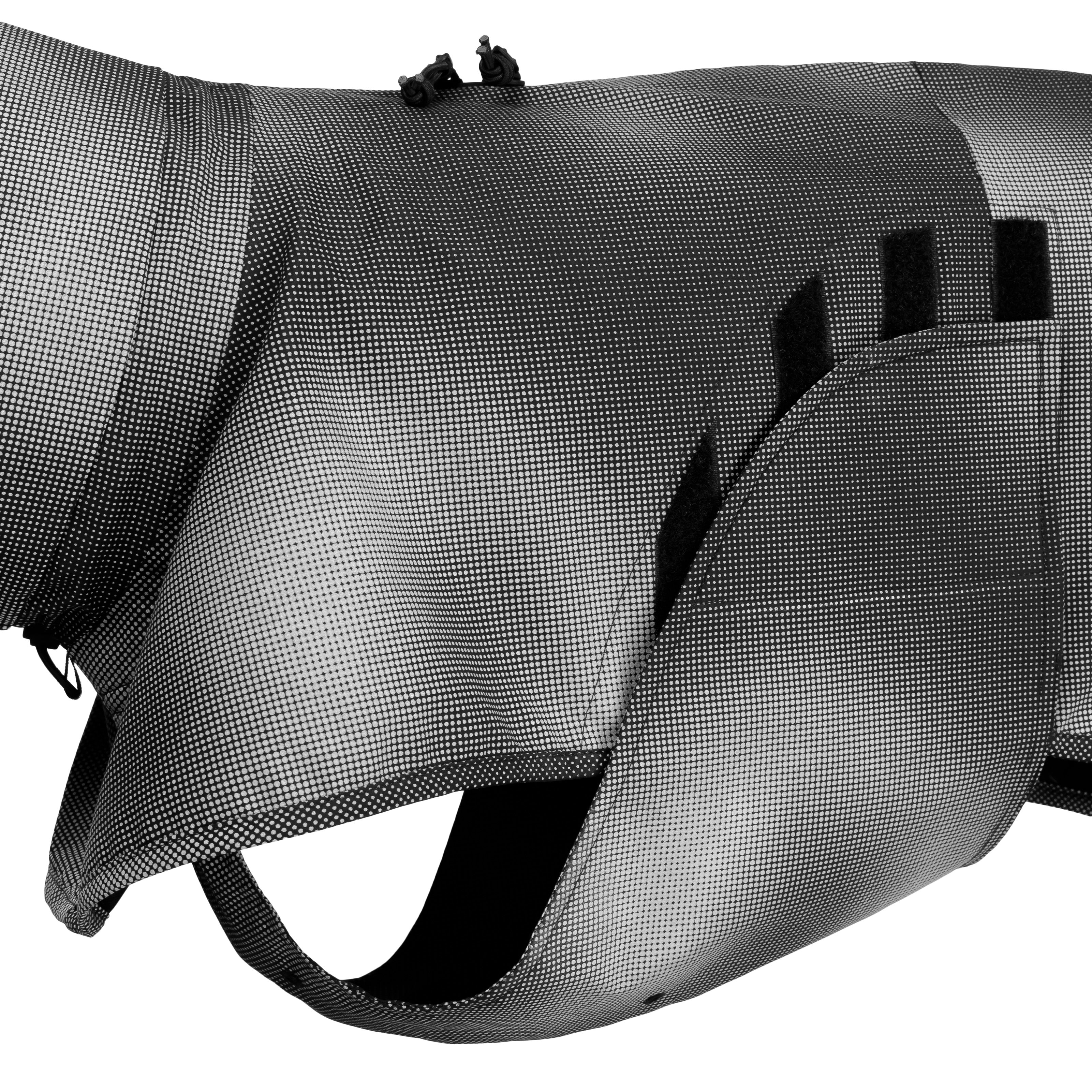 Cloud7 Hunderegenmantel Aktiv Black Joggen mit Hund Regenmantel