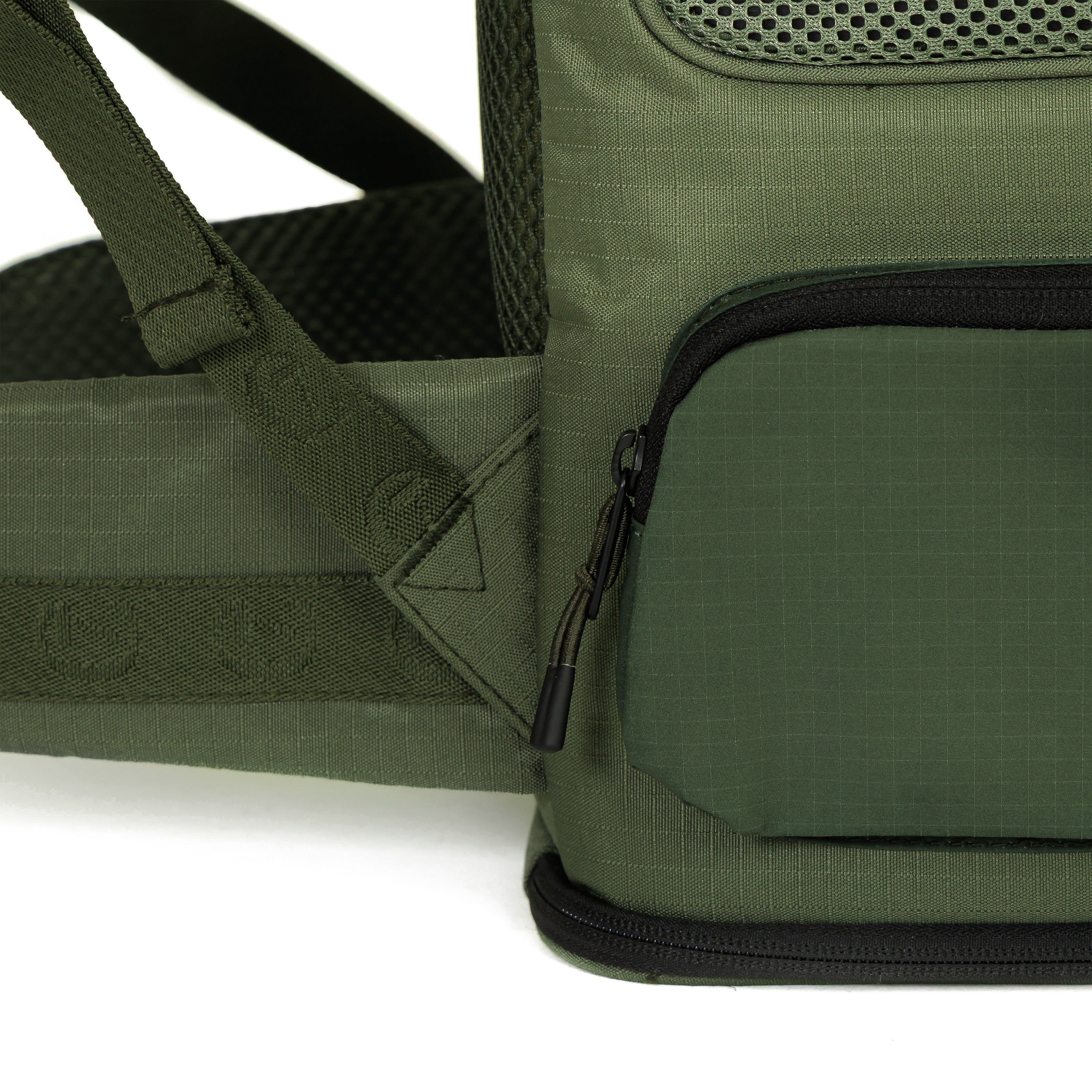 Cloud7 Hunderucksack AKTIV Olive Hundetragetasche für unterwegs