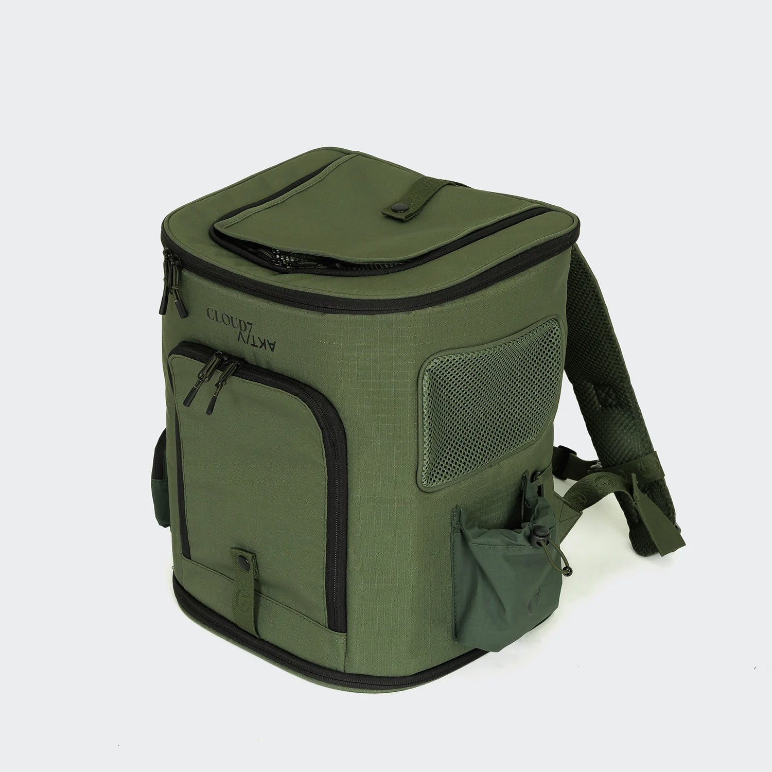Cloud7 Hunderucksack AKTIV Olive Rucksack für Hunde