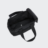 Cloud7 Hundetasche Bergamo Waxed Cotton Black wasserfeste Hundereisetasche fuer kleine Hunde
