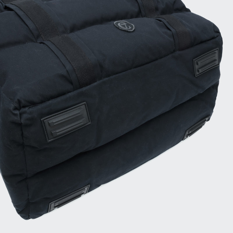 Cloud7 Hundetasche Bergamo Waxed Cotton Navy Hundereisetasche