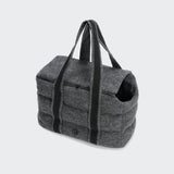 Cloud7 Hundetasche Bergamo Wool Granite Hundetragetasche