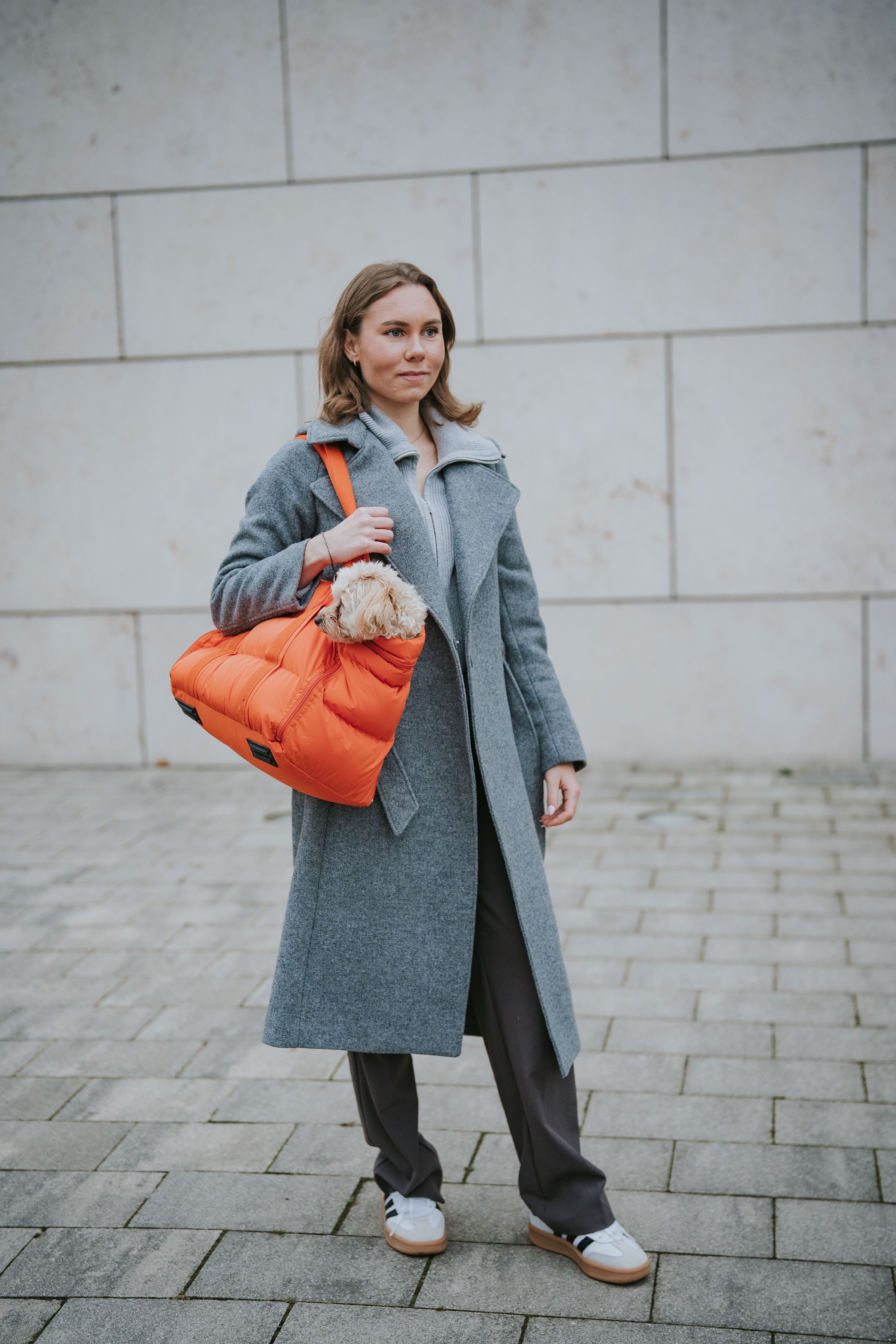 Cloud7 Hundetasche Montreal 2-in-1 Burnt Orange Hundetasche Dackel