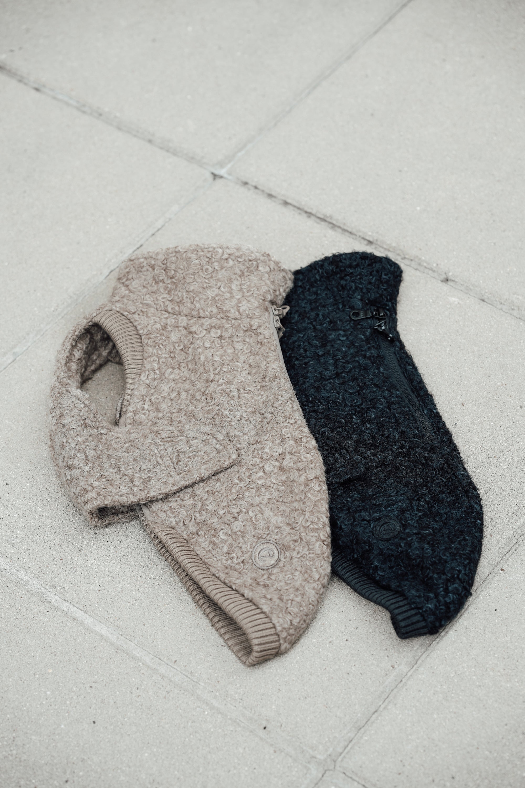 Cloud7 Hundewintermantel Hundepullover Gotland Sandy Brown Anthra