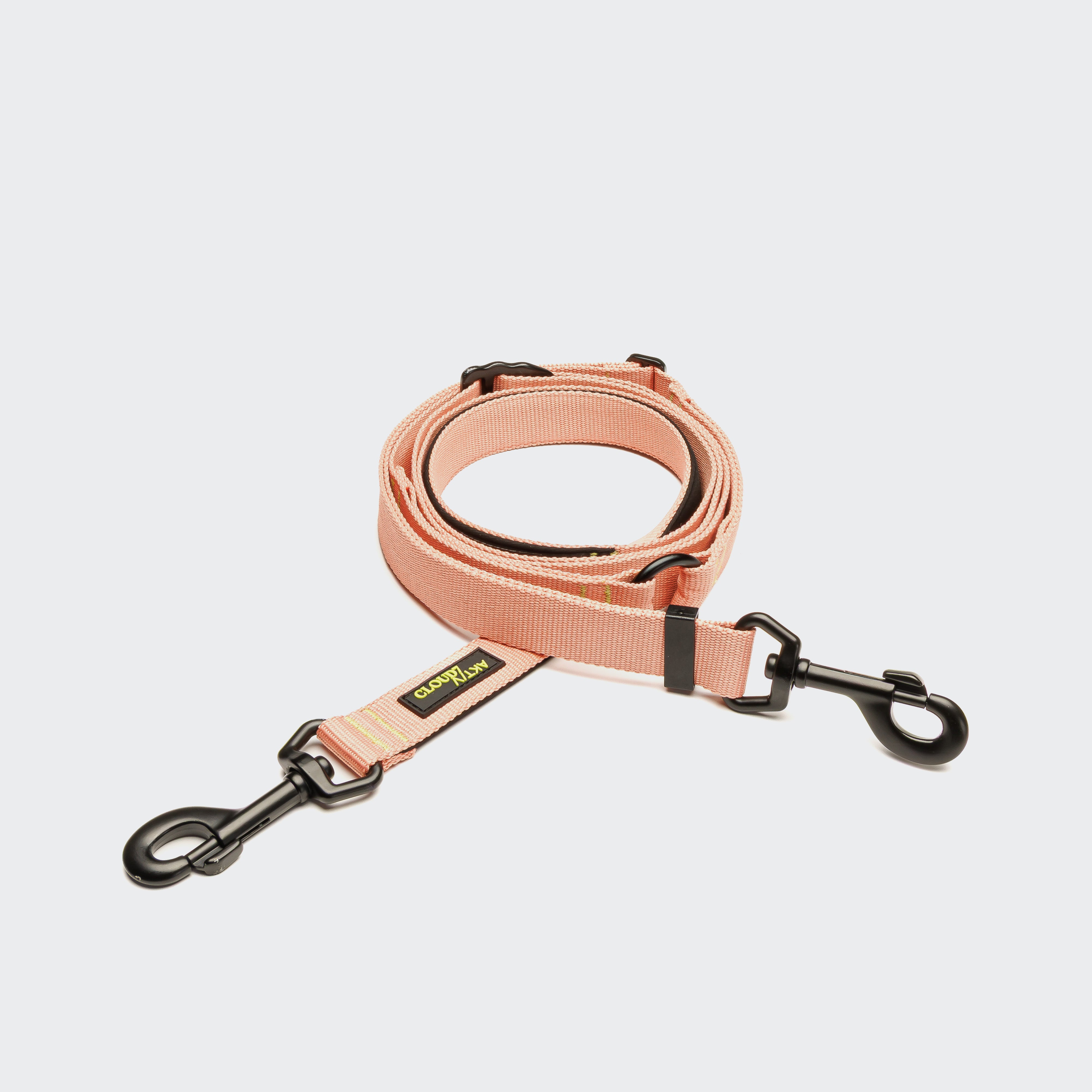 Cloud7 L-1-Hands-Free-Leash AKTIV Peach Hundeleine waschbar