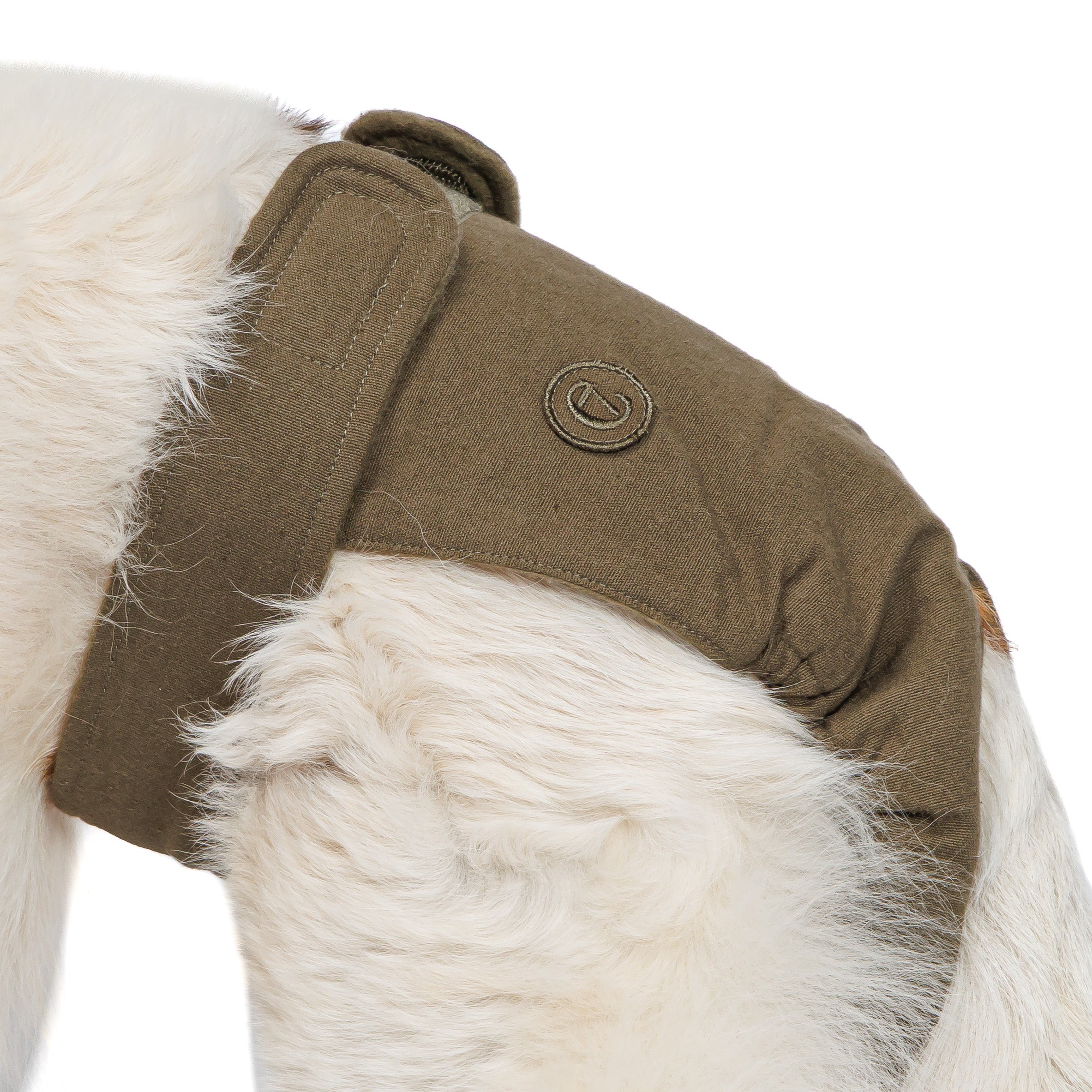 Cloud7 Läufigkeitshöschen Olive Windel Hund
