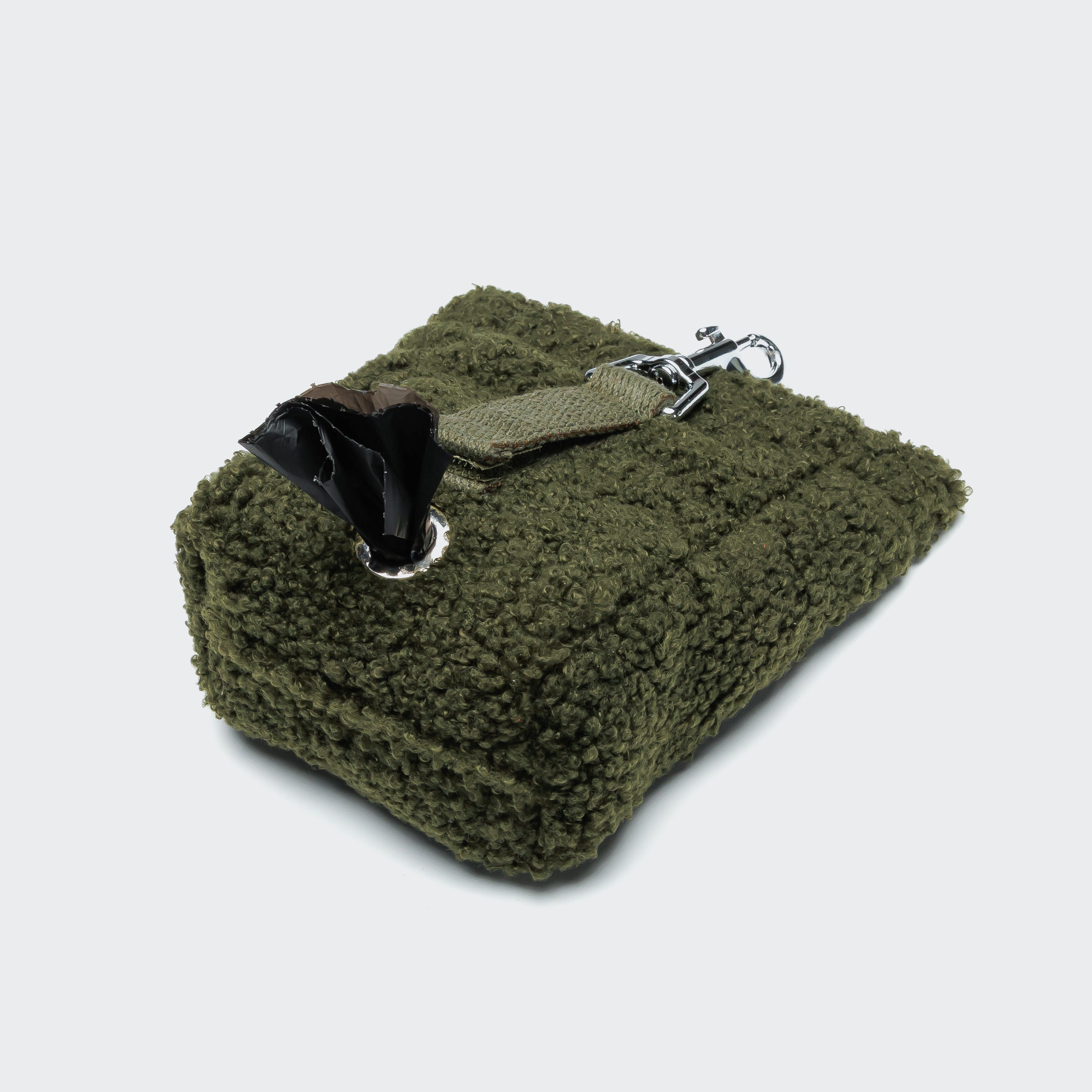 Cloud7 Leckerlibeutel Plush Green Leckerlibeutel Leckerlitasche Gassitasche