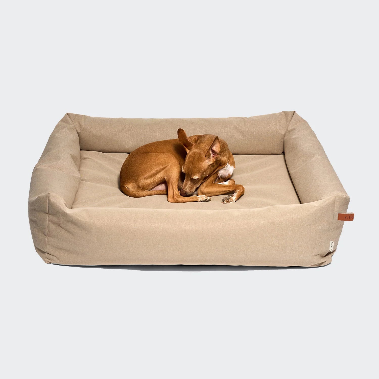 Outdoor Hundebett Sleepy Deluxe Sand Hundebett waschbar