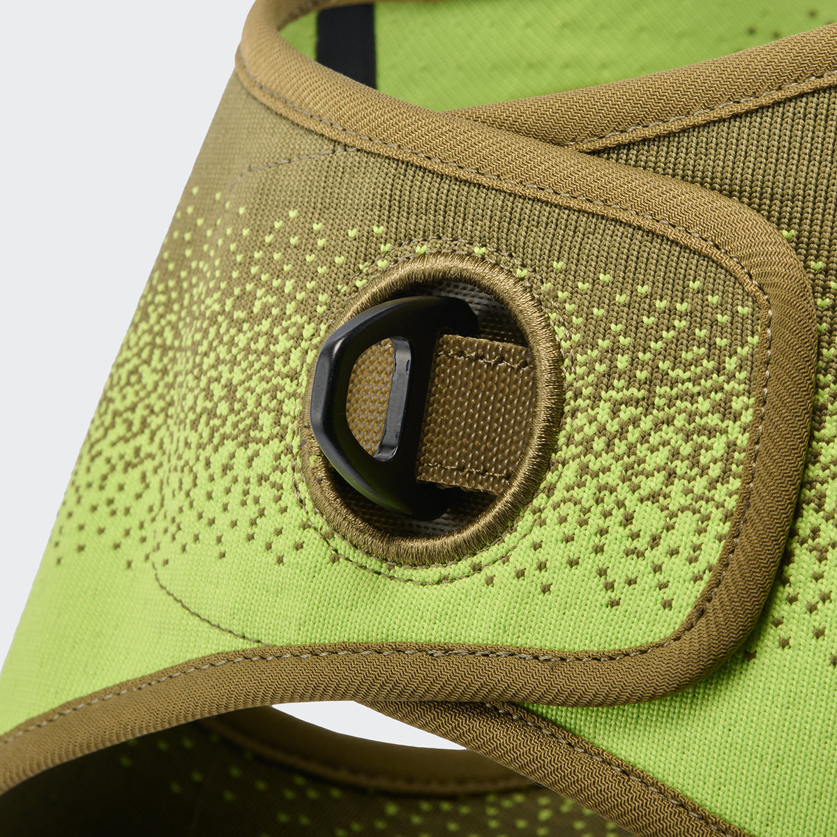 Cloud7 V-3 Westengeschirr AKTIV Knit Khaki/Neon Green Hundegeschirr Welpe