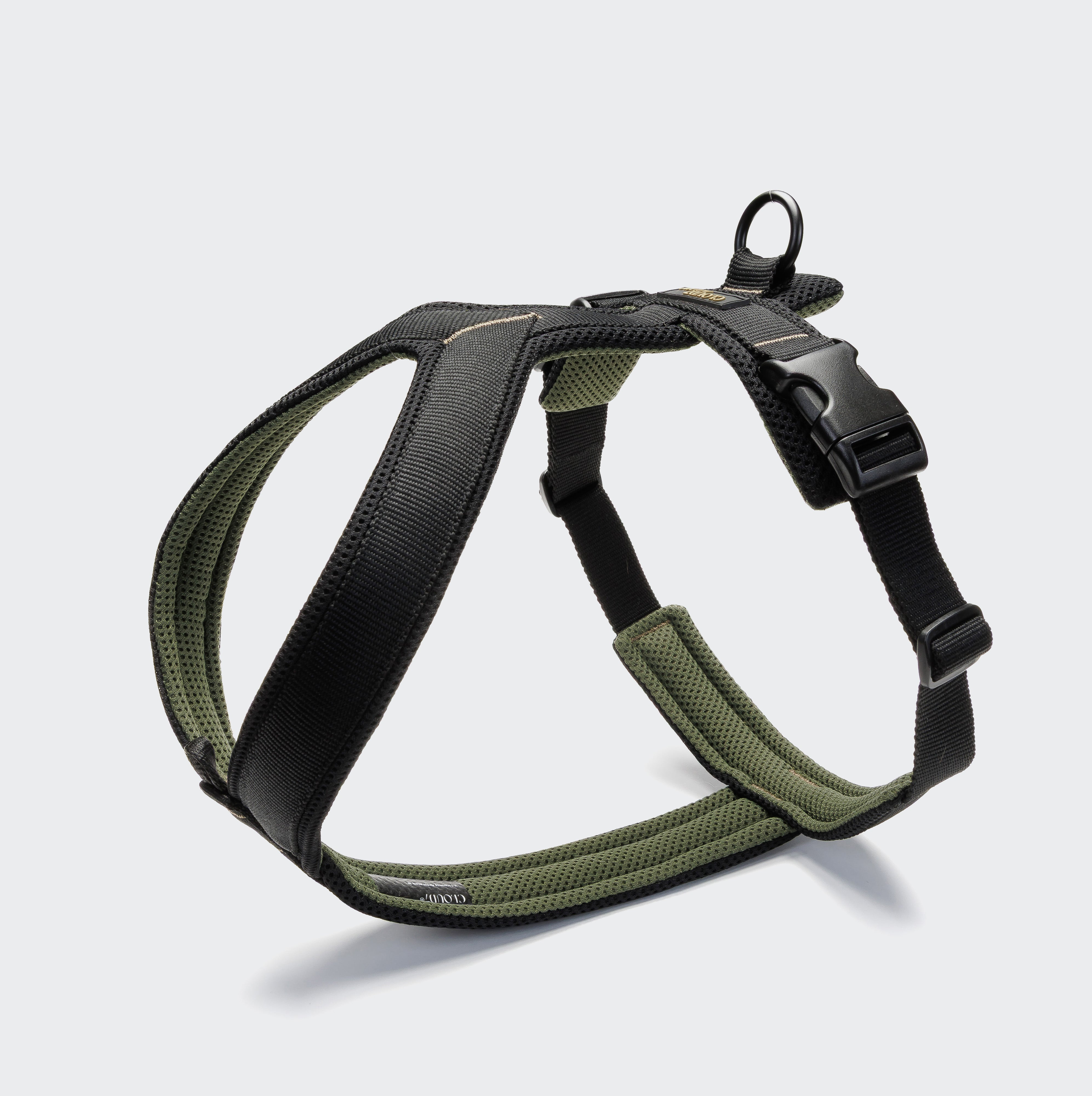 Cloud7 Y-1-Harness AKTIV Black Geschirr für Hunde verstellbar