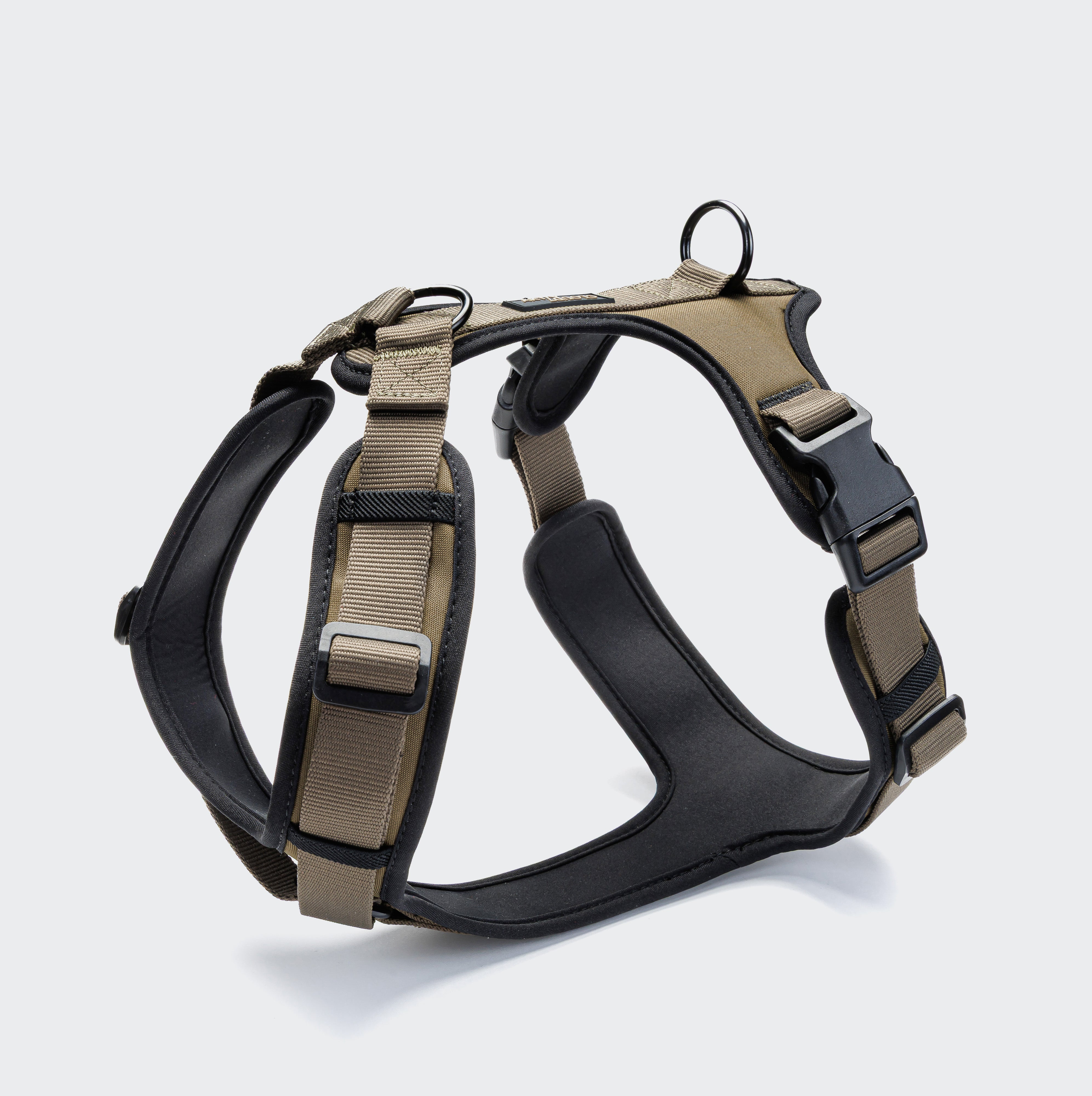 Cloud7 Y-3-Harness AKTIV Olive Geschirr für Hunde gepolstert waschbar