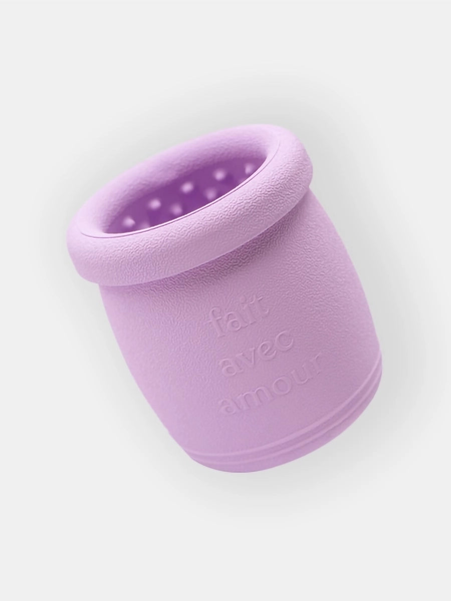 Inooko Yoomy Pot Beschäftigungsspielzeug Lavendel Welpenspielzeug